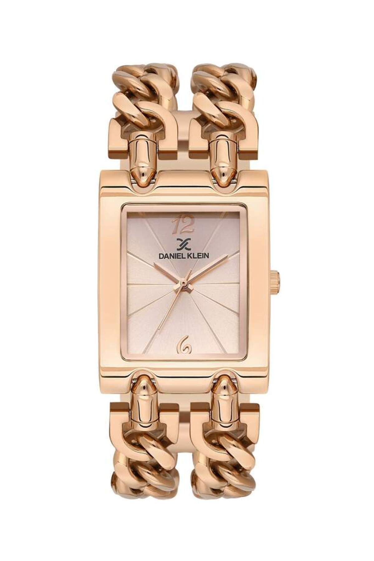 Daniel Klein-Dk.3.10036 Double Chain Rose Gold Women's Wrist Watch 1