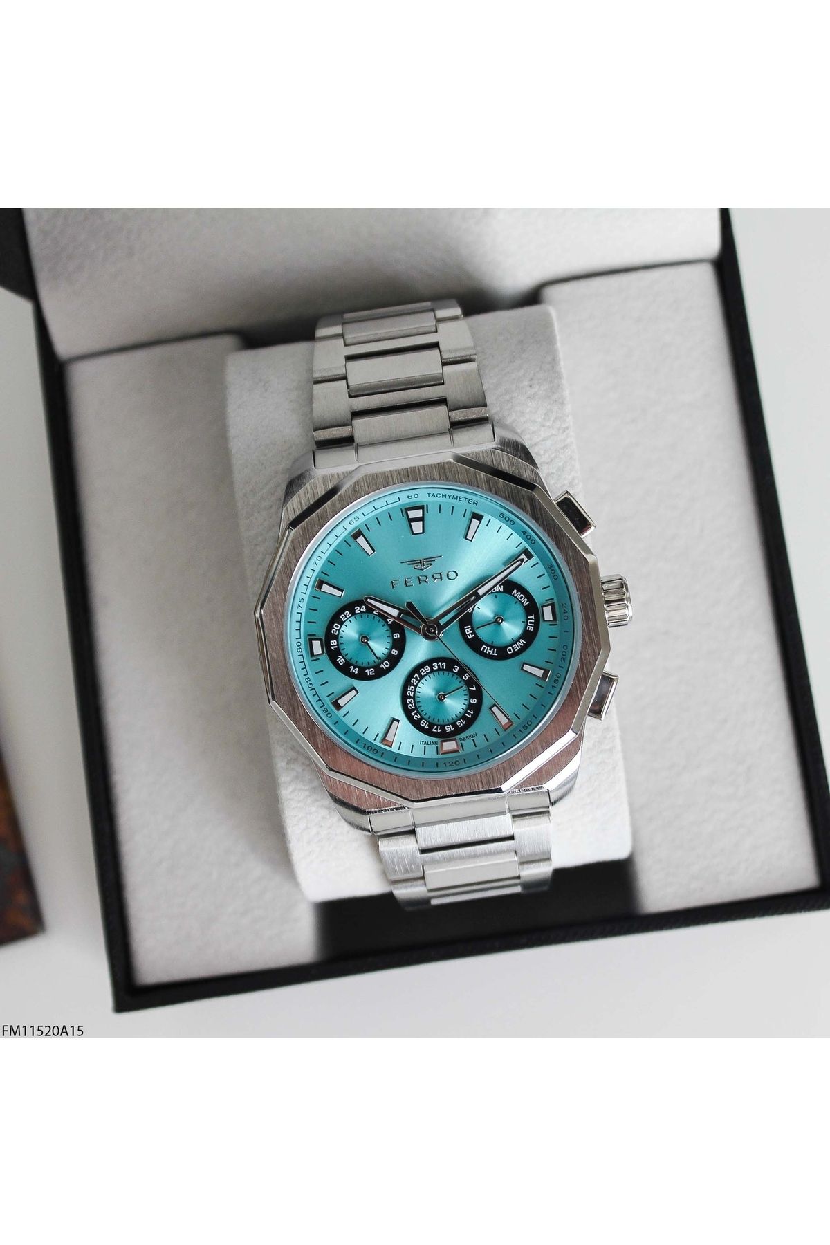 FERRO-Fm11520A15 Men's Watch with Steel Band 4