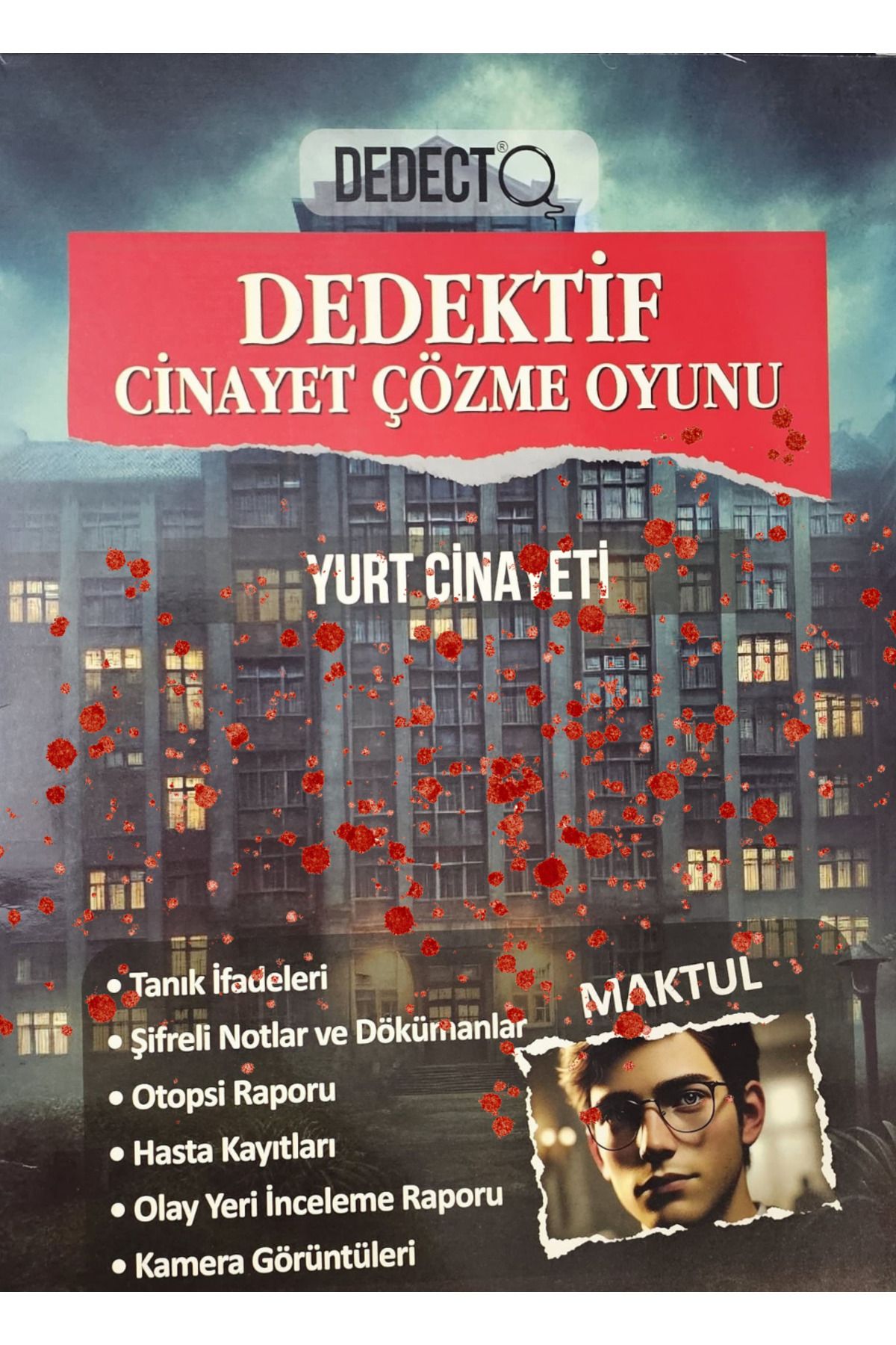 BLOG Dedektif Cinayet Çözme Oyunu - Yurt Cinayeti