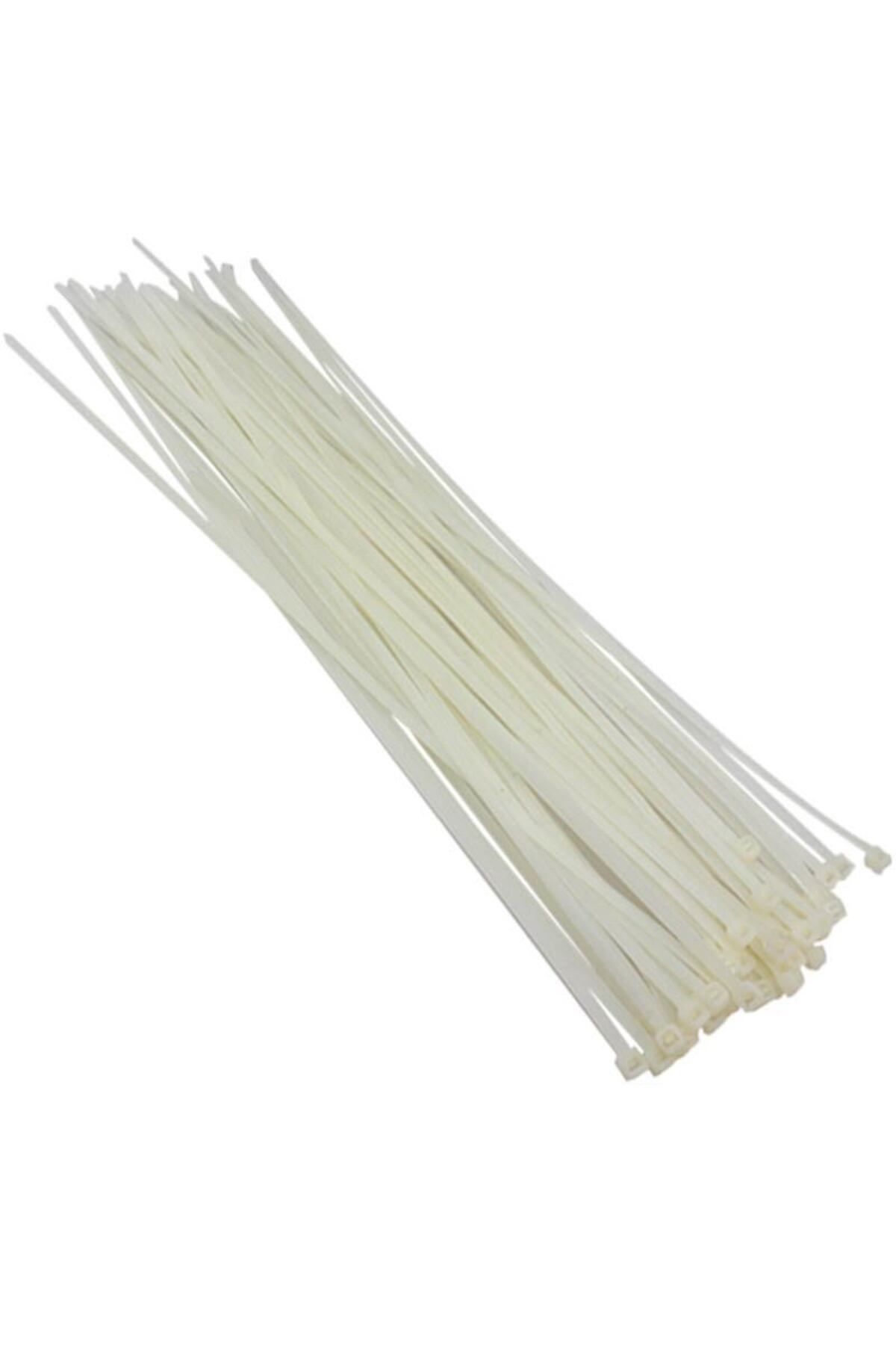 Kapamarka 20 CM 3.6 MM KABLO BAĞI BEYAZ (100LÜ PAKET)