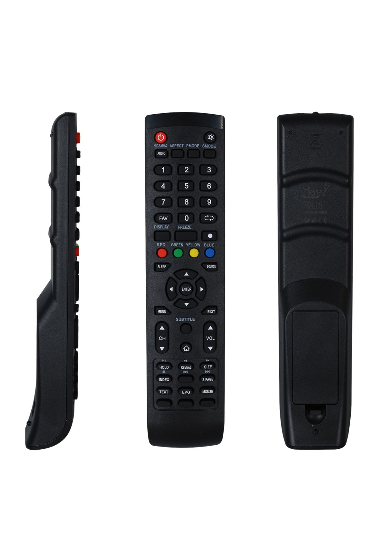Kapamarka KÜÇÜK KALIP PROFILO SMART TUŞLU LCD LED TV KUMANDASI (70115=6412=40018)