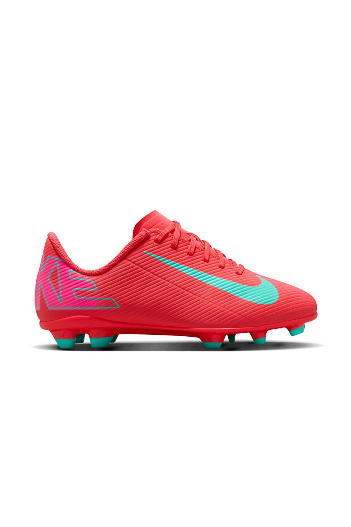 Nike Genç Çim Zemin Kramponu Jr. Mercurial Vapor 16 Club Fg/Mg Kırmızı