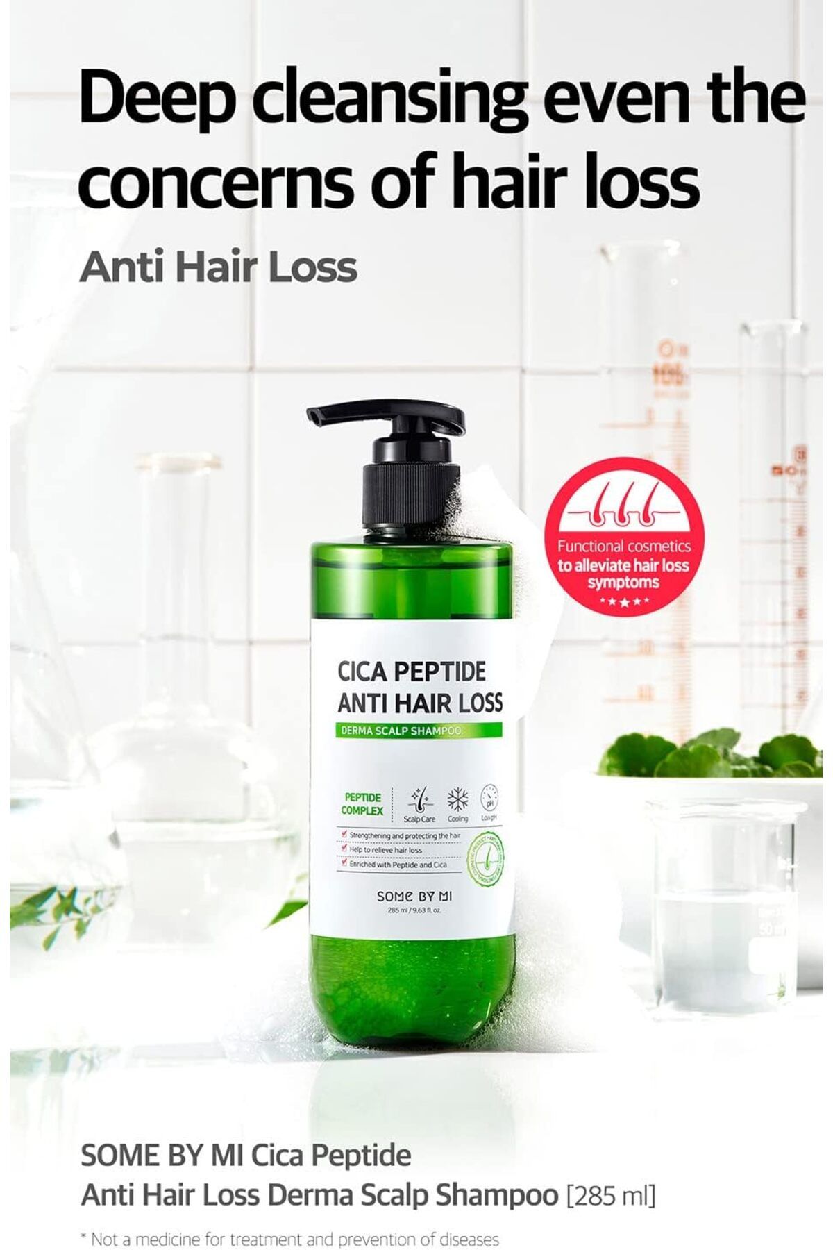 Some By Mi-SOME BY MI Cica Peptide Anti Caderea Parului Sampon Derma Scalp 285 ml - Sampon Anti Caderea Parului 2