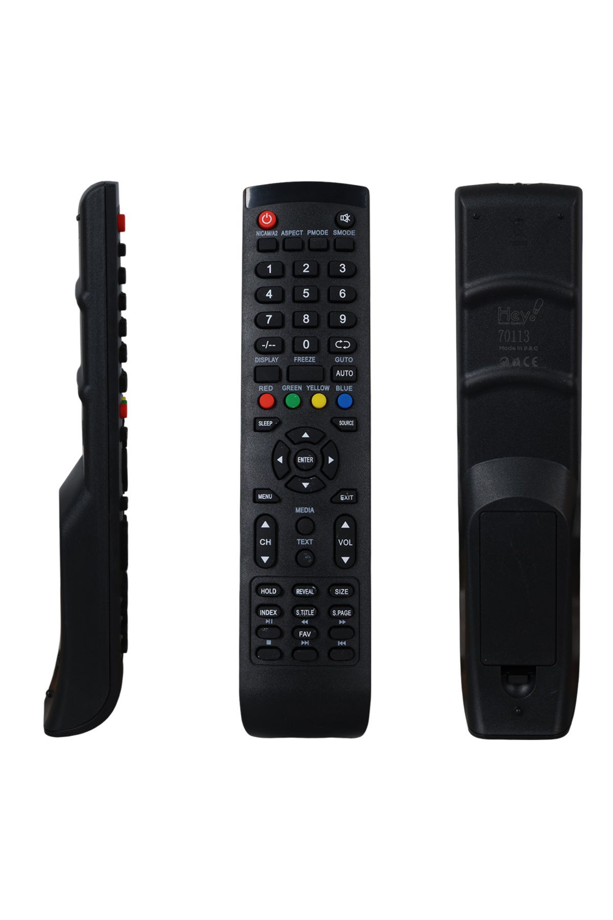 Kapamarka KÜÇÜK KALIP NORDMENDE-SANYO LCD LED TV KUMANDA (70113=40039=33185)