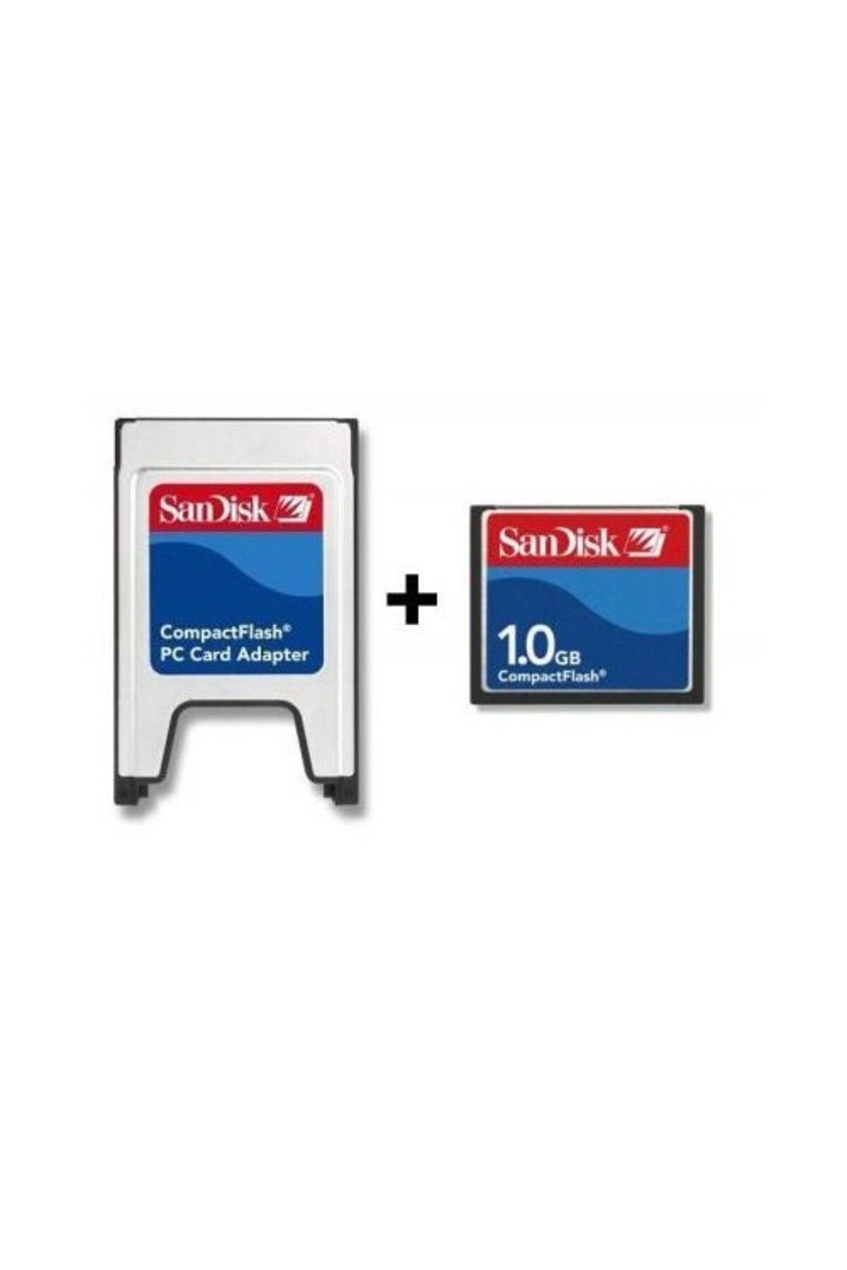 Pmr 1 GB Compact Flash Kart + 50 Pin PCMCIA Kart Okuyucu