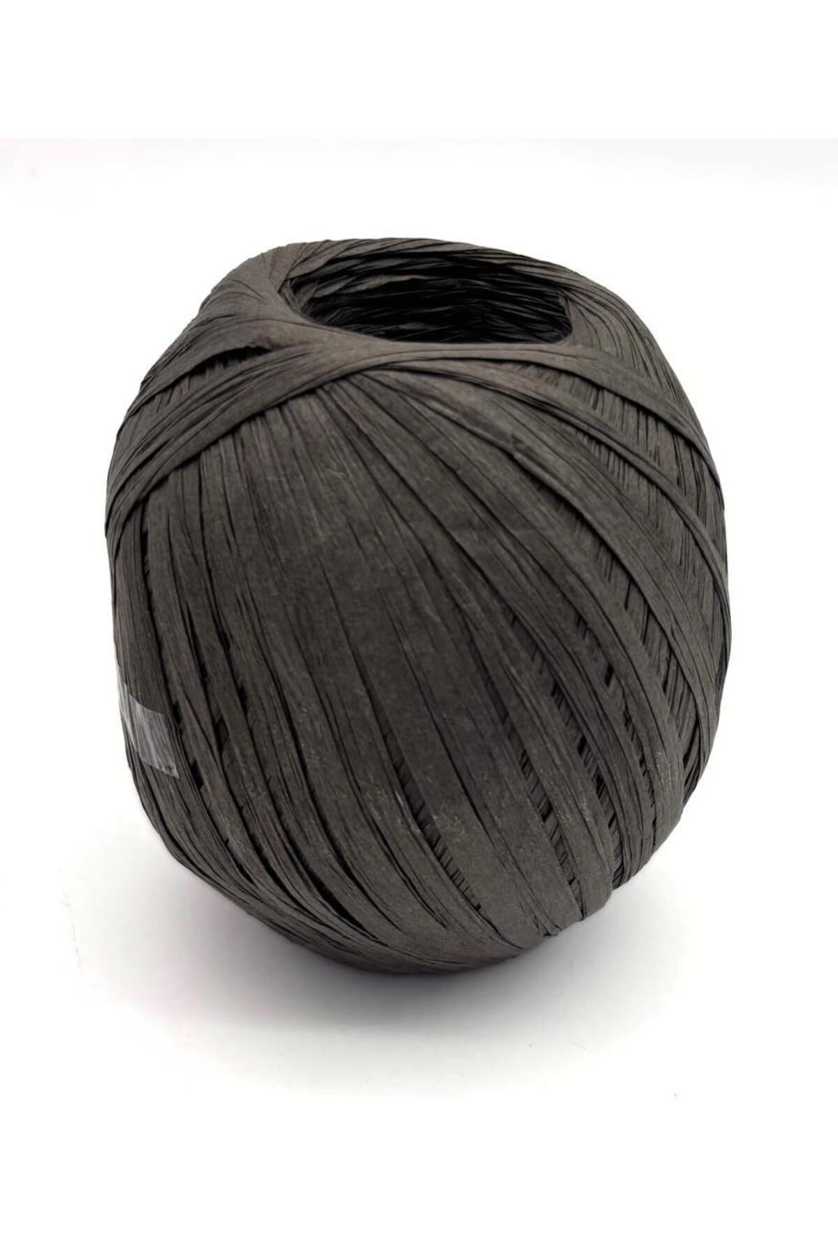 angel çanta aksesuar Accesoriu Geanta Angel Antracit - Raffia Bobina 150 Gr - One Size