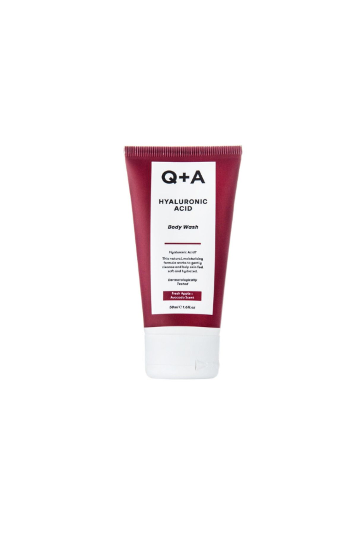 Q+A Q+a - Mini Hyaluronic Acid Body Wash - Gel De Gel Hidratant Cu Acid Hialuronic, 50 Ml Unisex - One Size