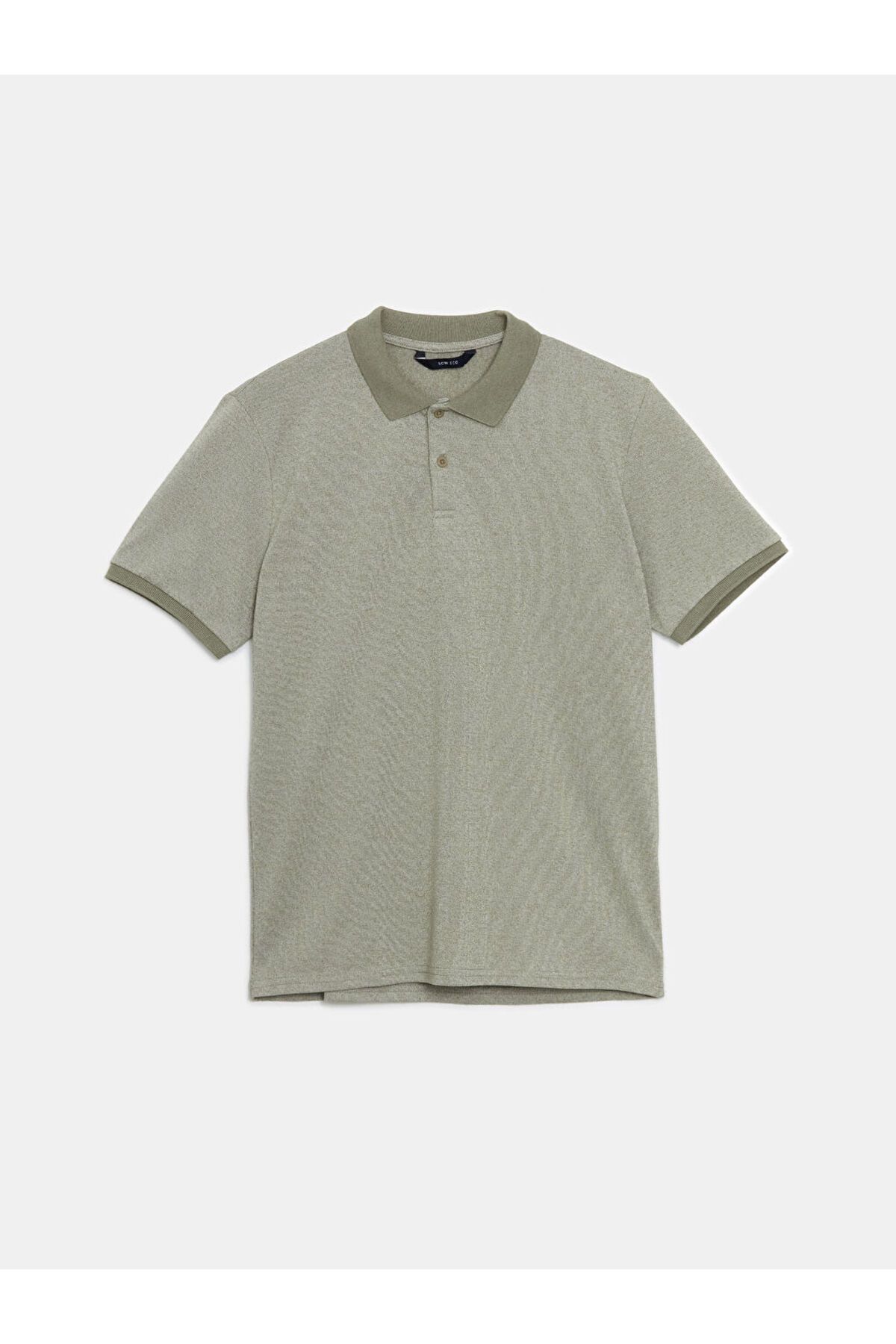 LC Waikiki Yeni Sezon Polo Yaka Kisa Kollu Penye Erkek Tisort - S5K251Z8