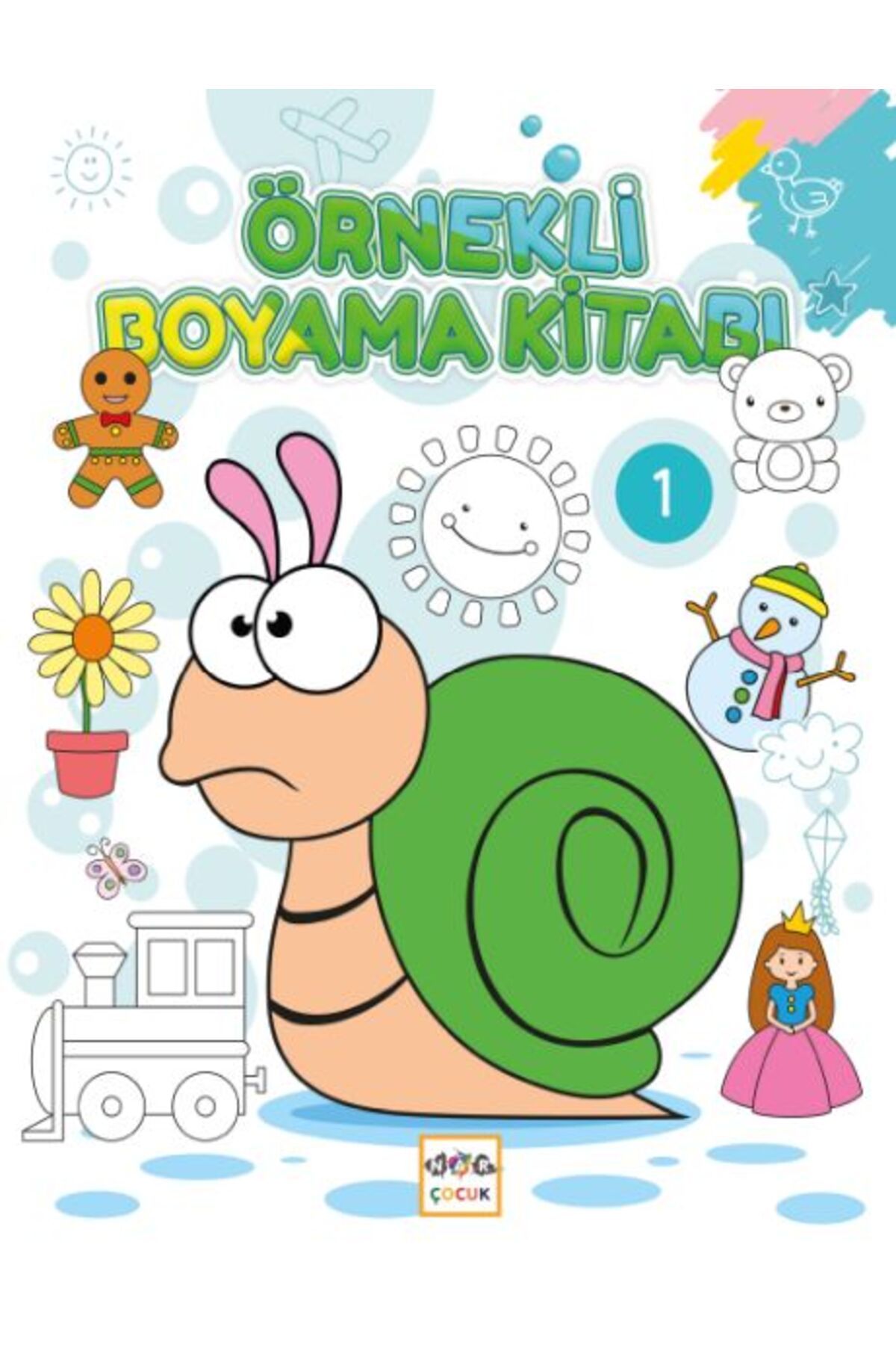 Nar Yayınları Örneklerle Boyama Kitabı - 1