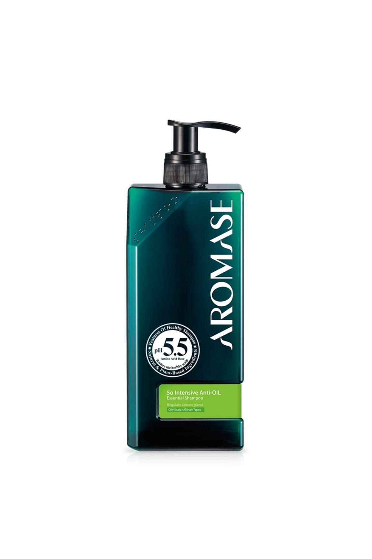 AROMASE-AROMASE 5α Intensive Anti-Oil Essential Shampoo, 400 ml - Šampon pro mastnou pokožku hlavy 1