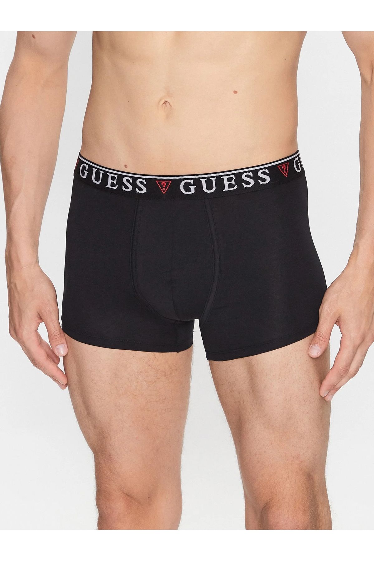 Guess Jeans-Lenjerie de corp Guess Jeans 3-Pack Jet Black/Frost G set černé boxerky pro bary 2