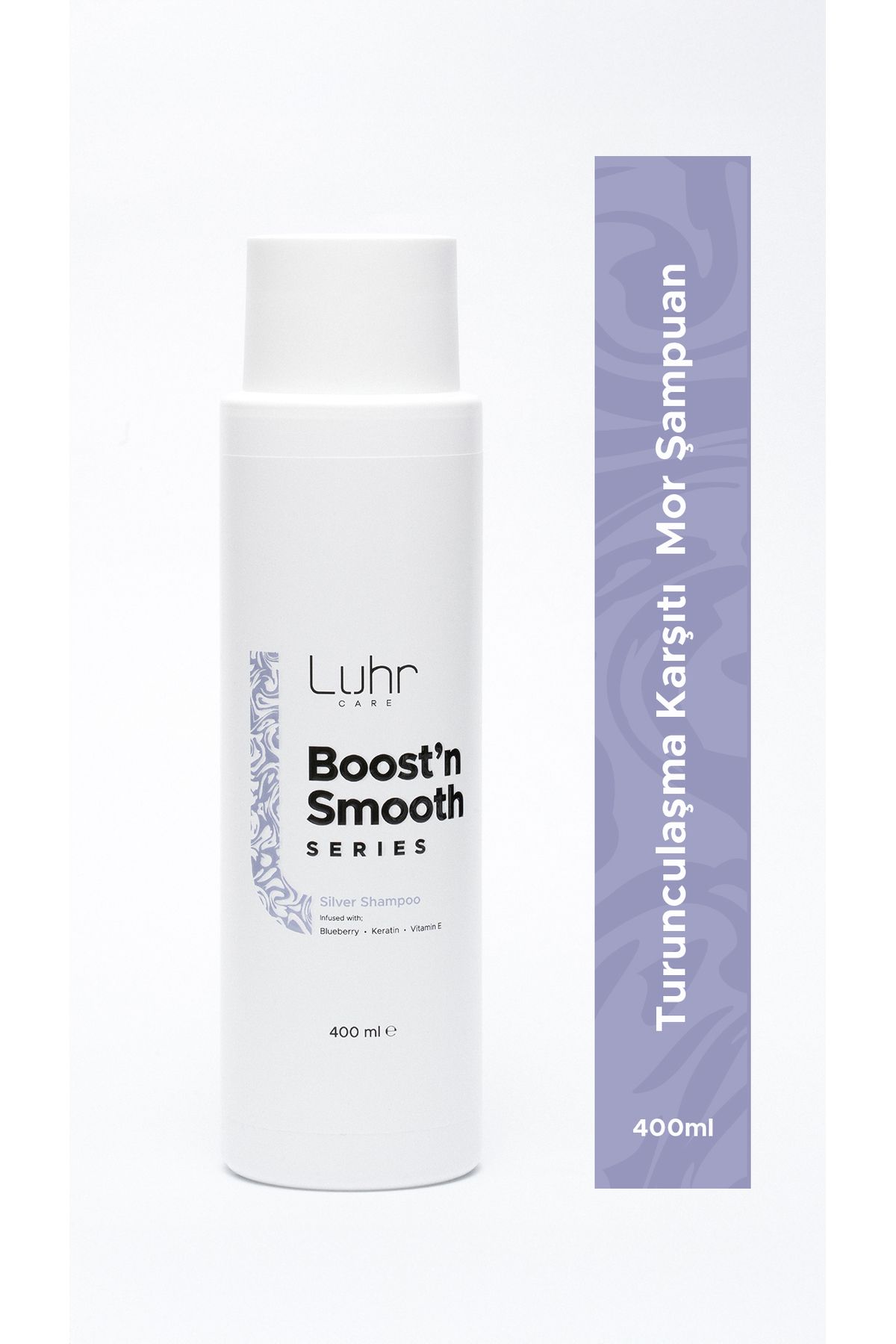 Luhr Care Turunculaşma Karşıtı Mor Şampuan - Boost'n Smooth - Silver Shampoo