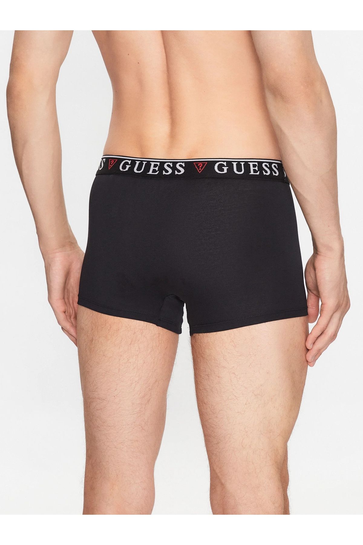 Guess Jeans-Lenjerie de corp Guess Jeans 3-Pack Jet Black/Frost G set černé boxerky pro bary 3