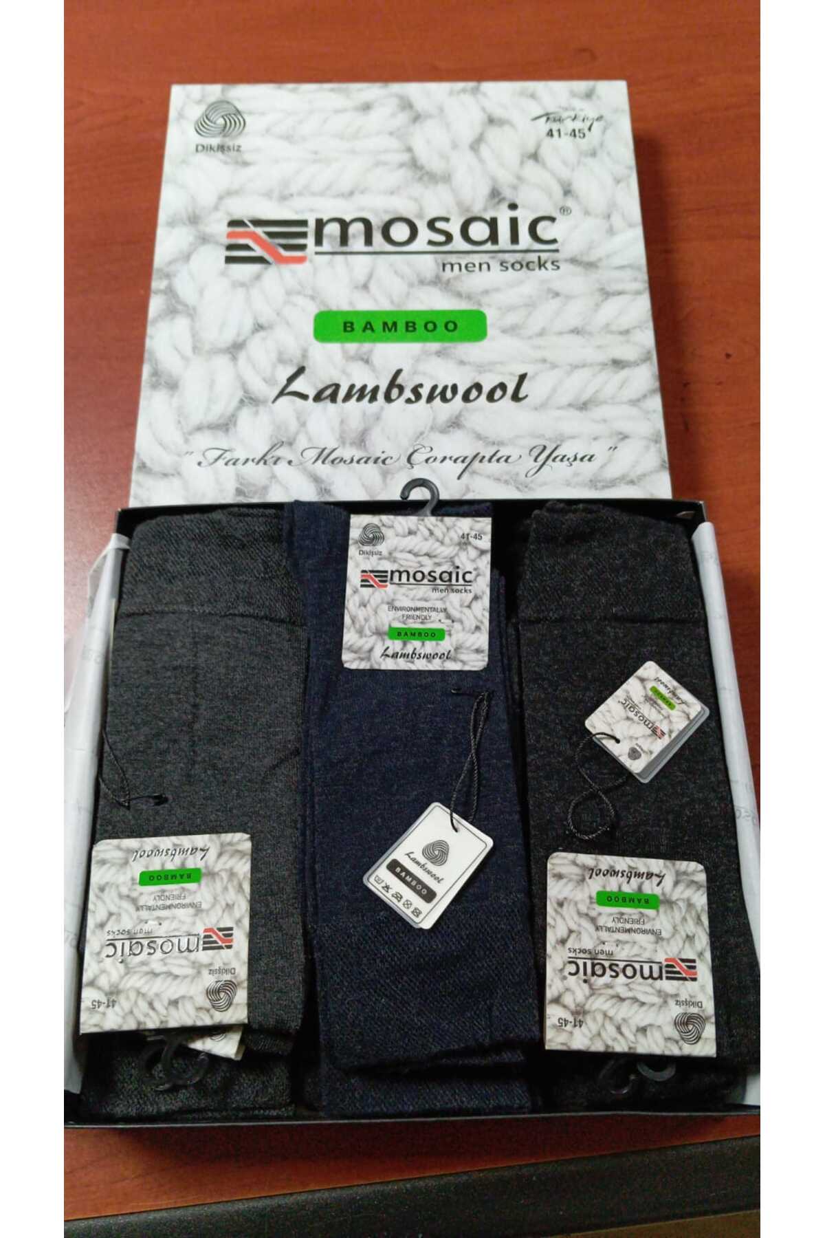 Mosaic erkek bambu çorap 70400 - Fiyatı, Yorumları