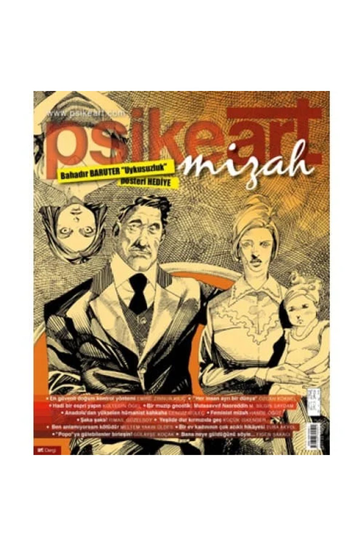 Art Yayınları Psikeart Dergi 22.Sayı Temmuz-Ağustos 2012 - Mizah