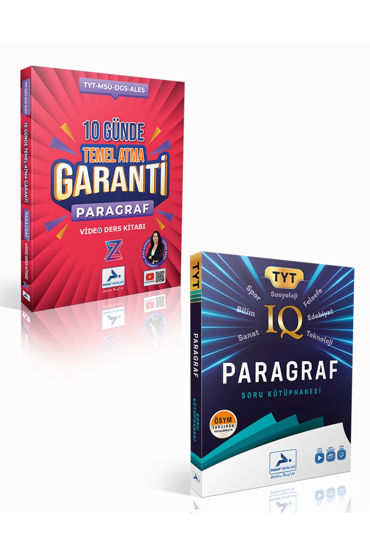 paraf yayınları Paraf Yayınları Z Takımı 10 Günde Temel Atma Garanti Paragraf + IQ Paragraf (2 Kitap)