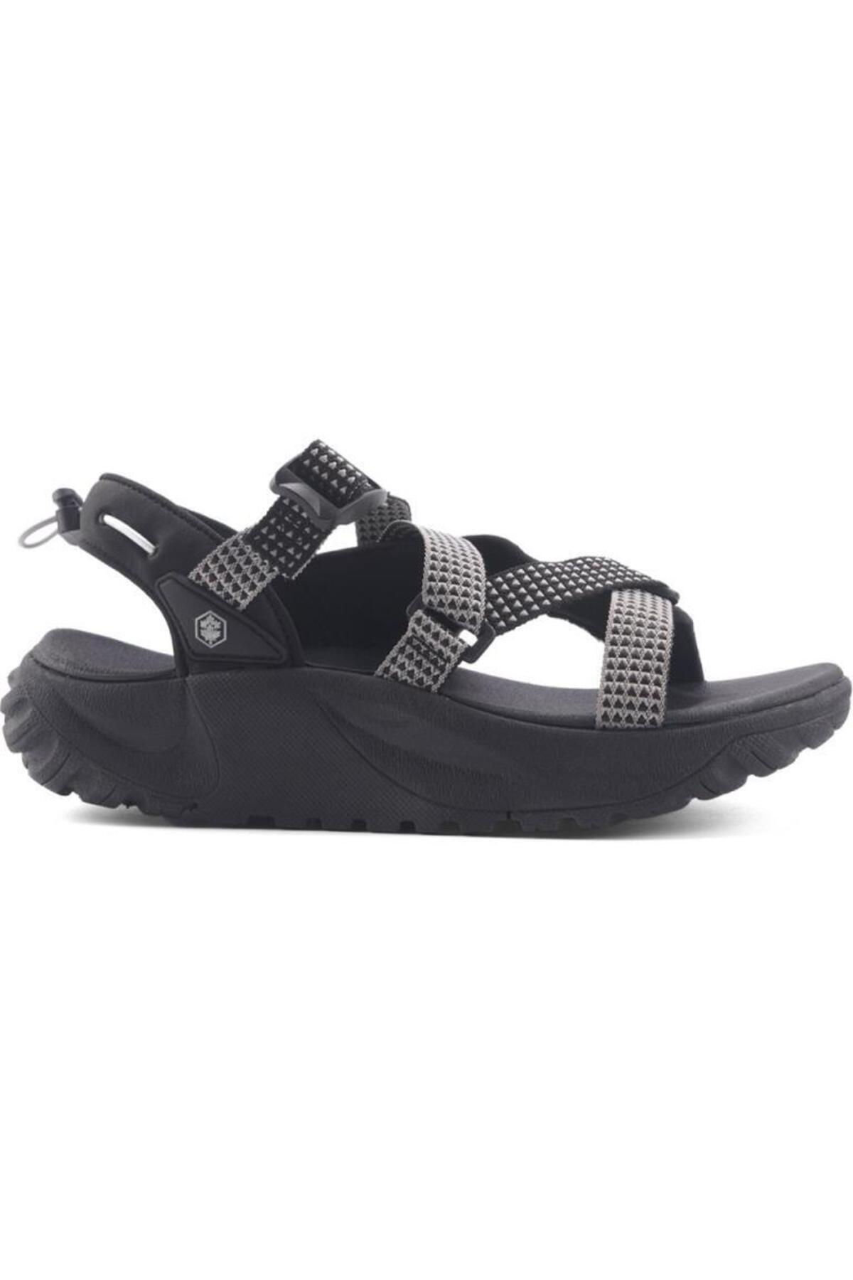 lumberjack Free Wmn 4FX Siyah Comfort Casual Spor Sandalet görsel 2