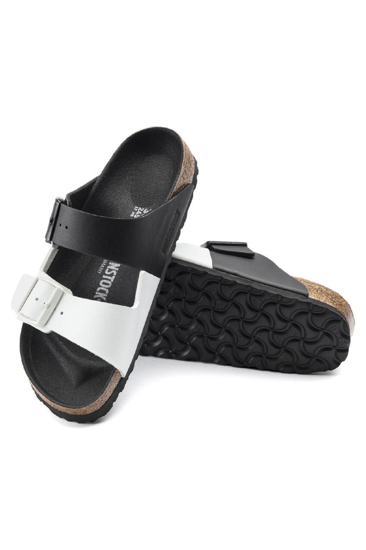 دمپایی سفید مردانه 1019703 دانشکده تقسیم bf سیاه Birkenstock