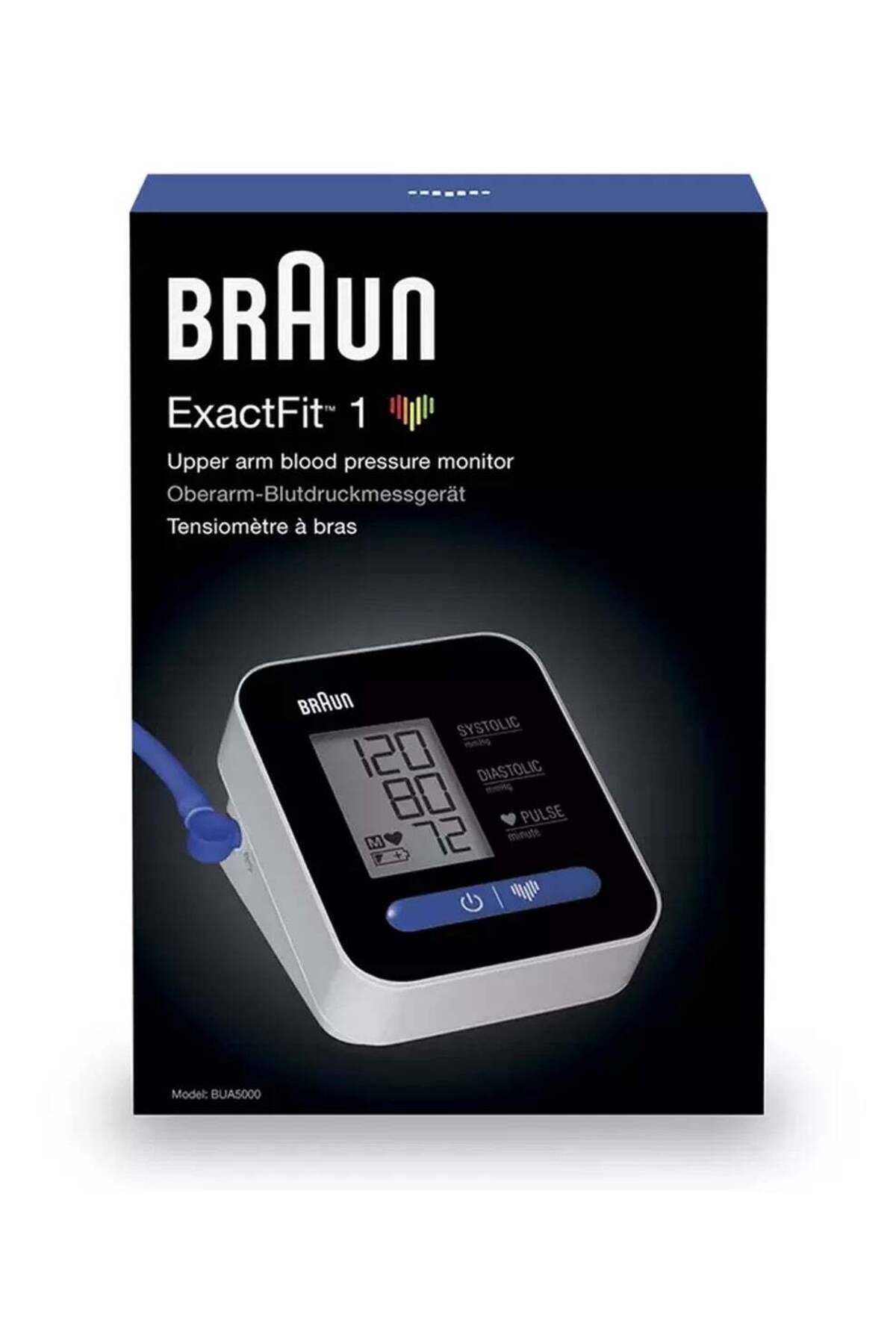 Braun-Exactfit 1 Automatic Upper Arm Blood Pressure Monitor Bua5000 1