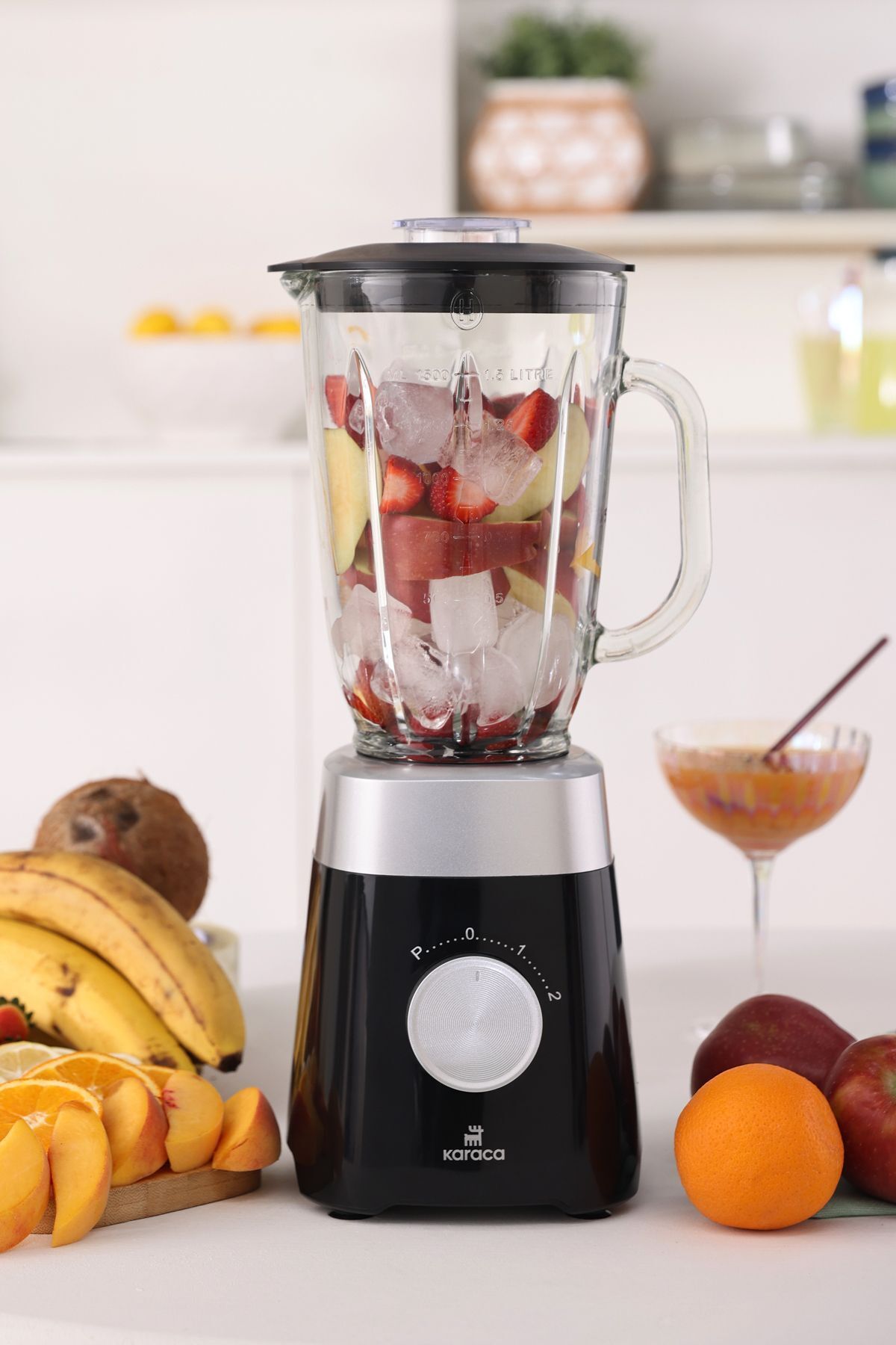 Karaca-Multiblend Smoothie Blender Black 1000W 1