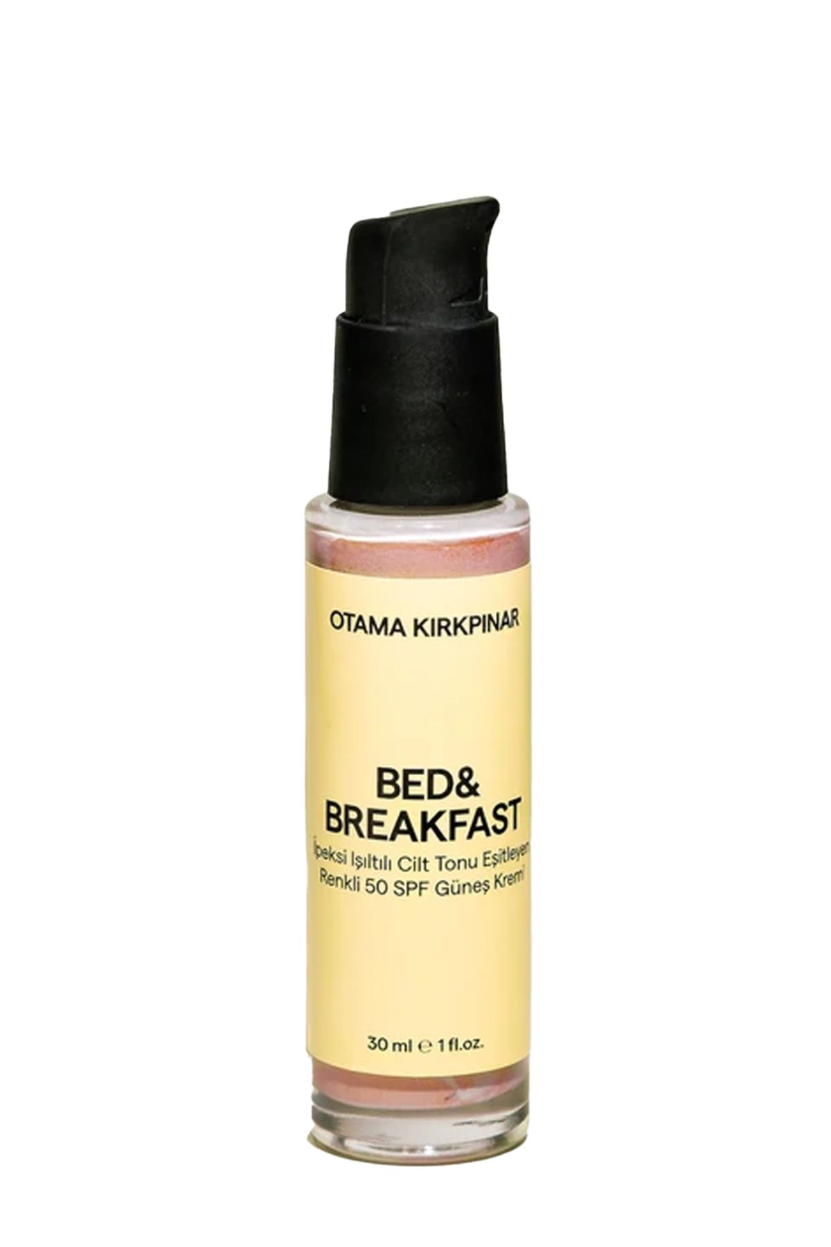 Otama Kırkpınar Bed Breakfast Işıltılı Cilt Tonu Dengeleyici, 50 Spf Güneş Kremi - 30 ML