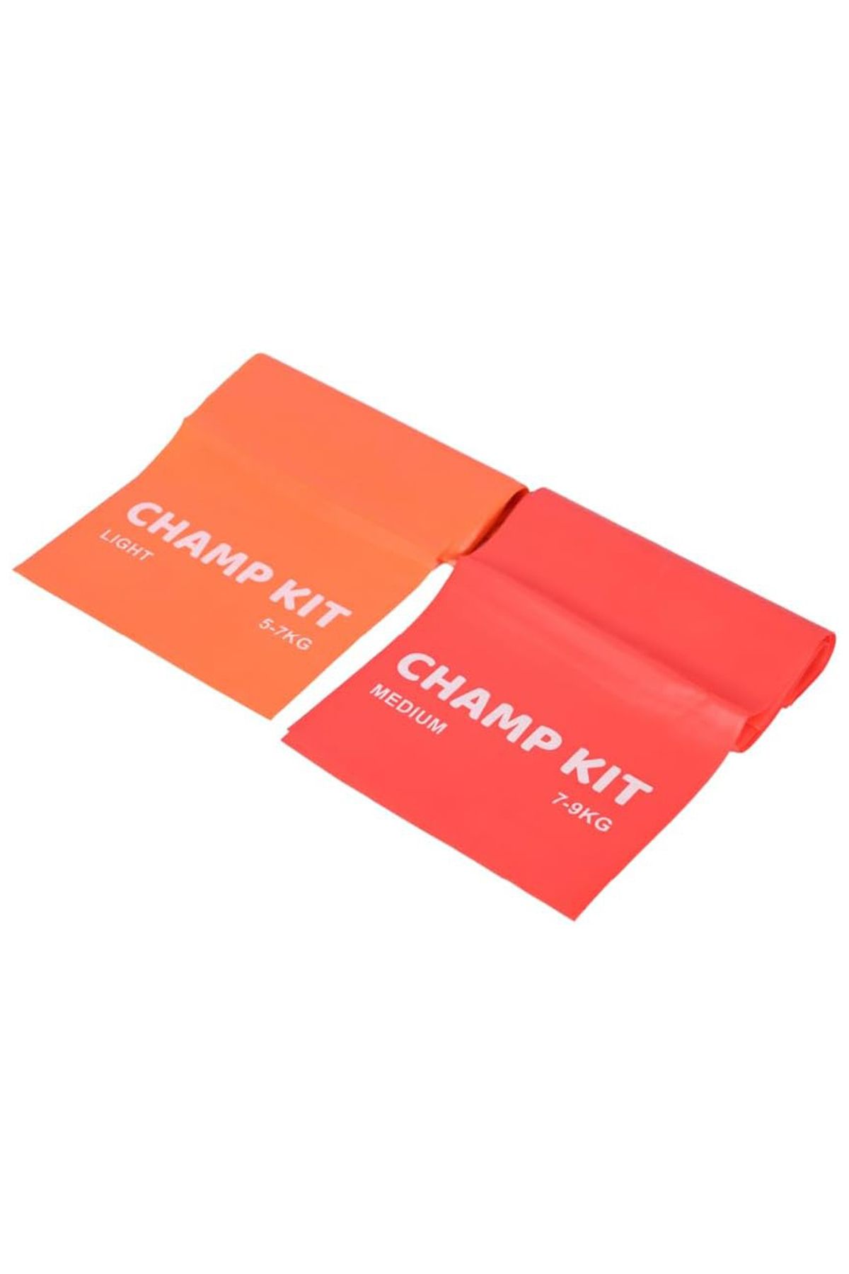 Champ Kit-مجموعة مكونة من 4 قطع من أشرطة المقاومة بمستويات قوة مختلفة للياقة البدنية والعلاج الطبيعي 5