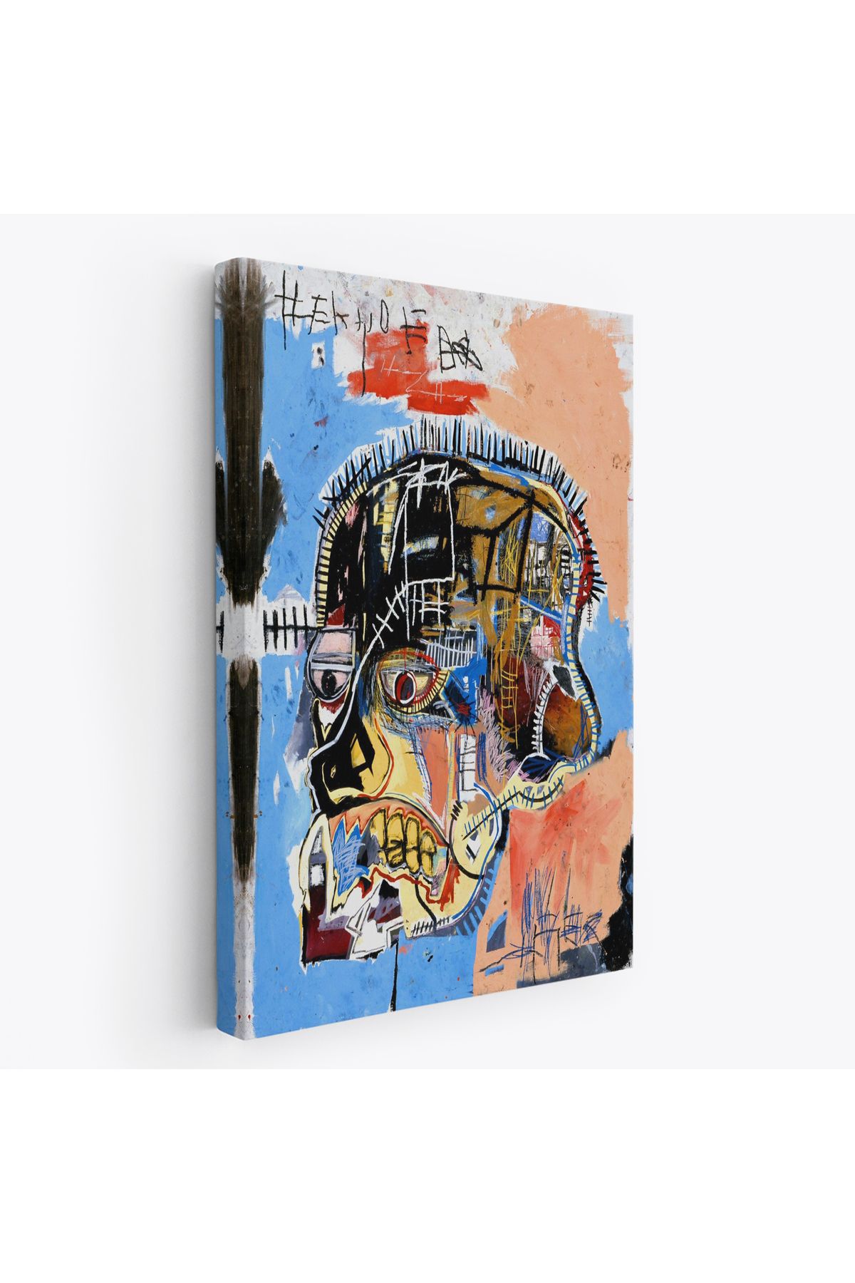 Shoprit Jean Michel Basquiat,İsimsiz Kafatası 1981 Sergi Tablosu-4978