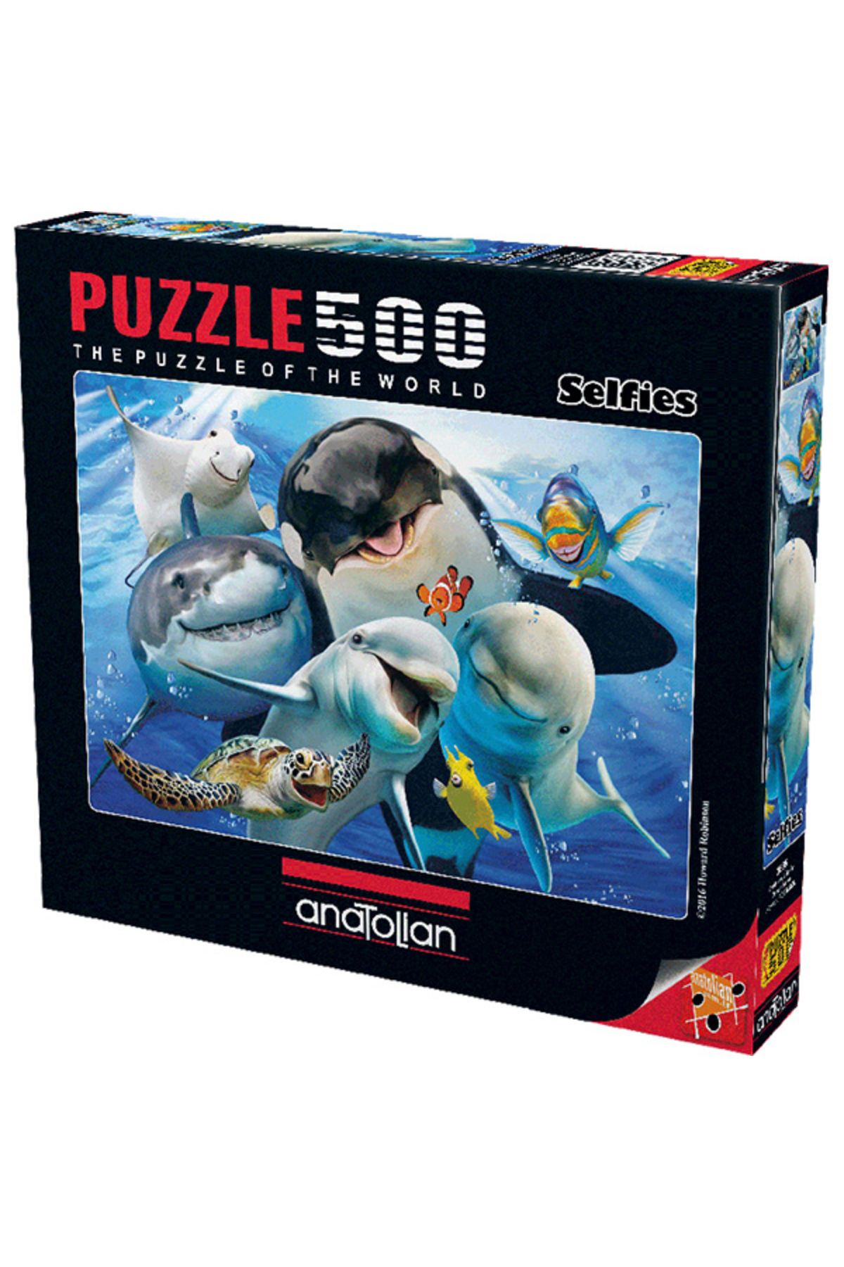 Anatolian Puzzle 500 Parça Yapboz Puzzle - Derinlerde Selfie 3585