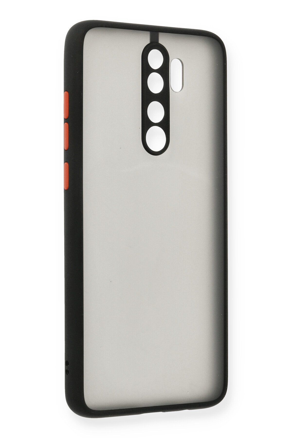 NewFace Xiaomi Redmi Note 8 Pro Kılıf Montreal Silikon Kapak - Siyah uyumlu