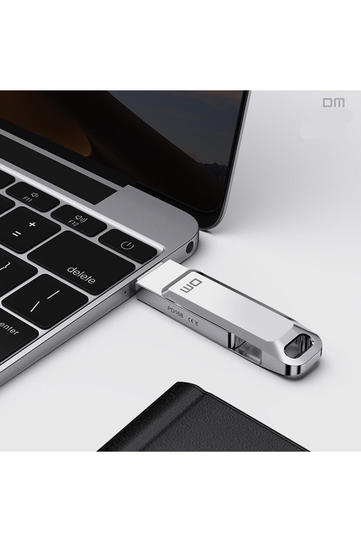 DM-Pd168 Metal USB 3.1 Type C - 128GB Flash Memory 3