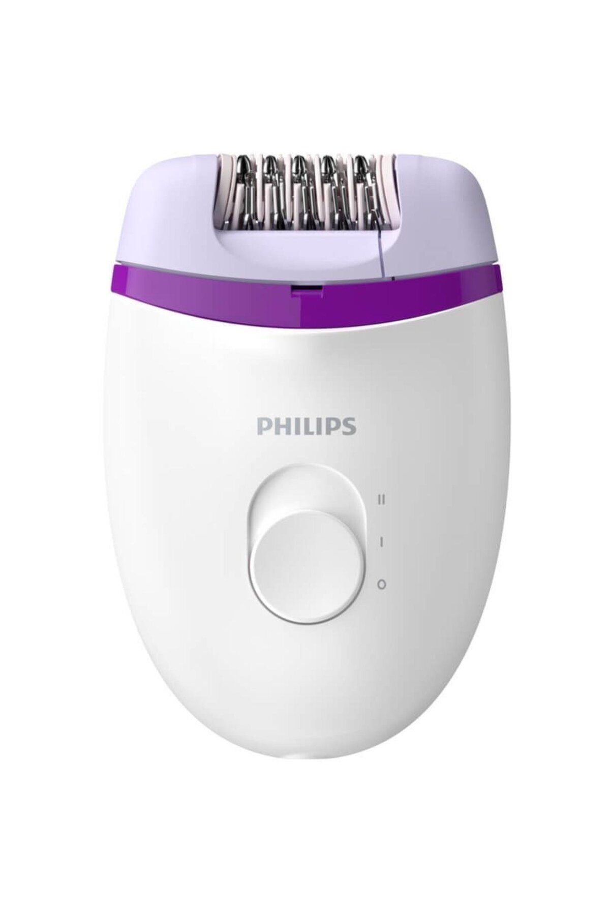 Philips-Epilator BRE225/00 Satinelle Essential, Philips, Cu fir, Alb/Violet 1