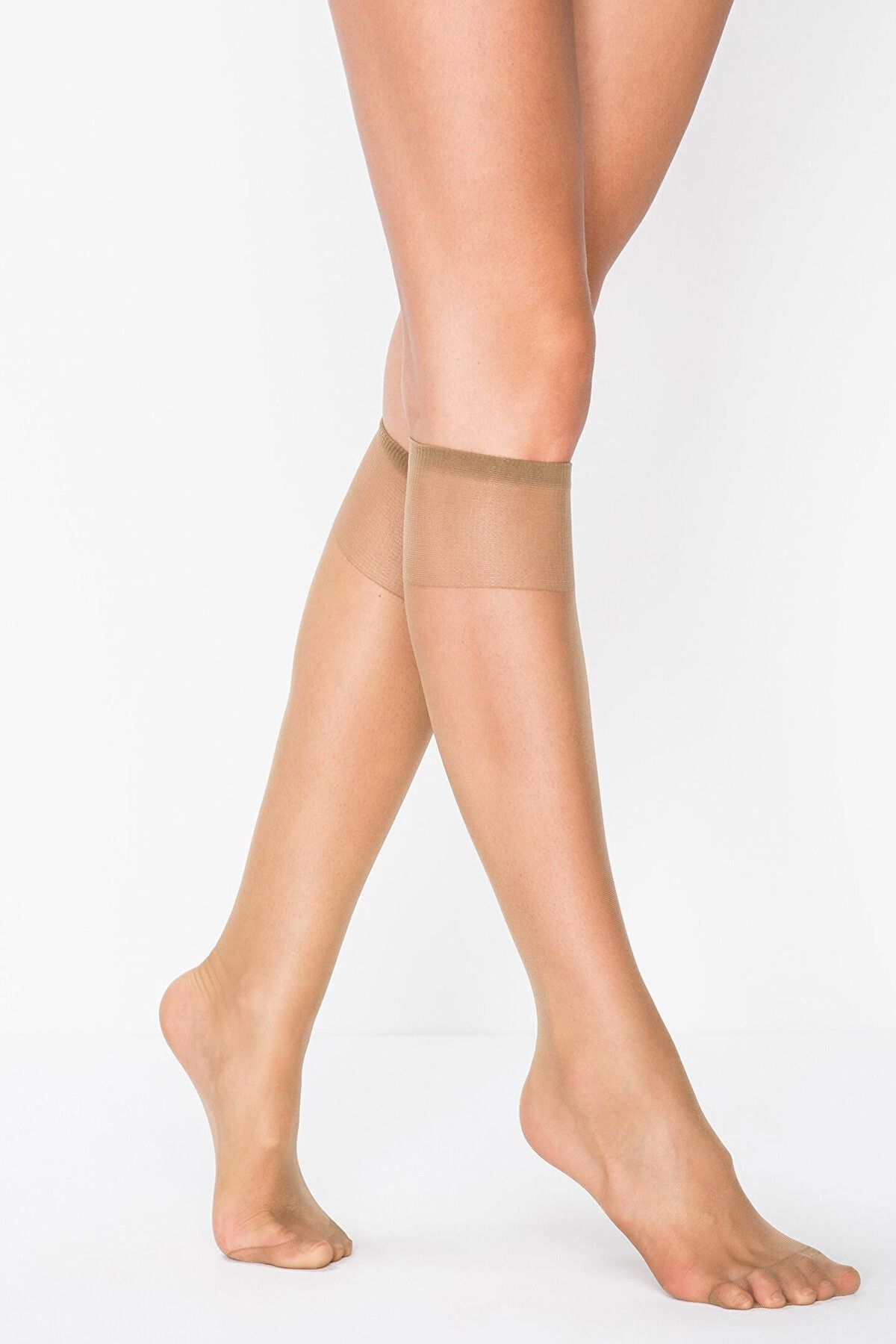 BEEMU Fit15 Parlak Pantolon Çorap