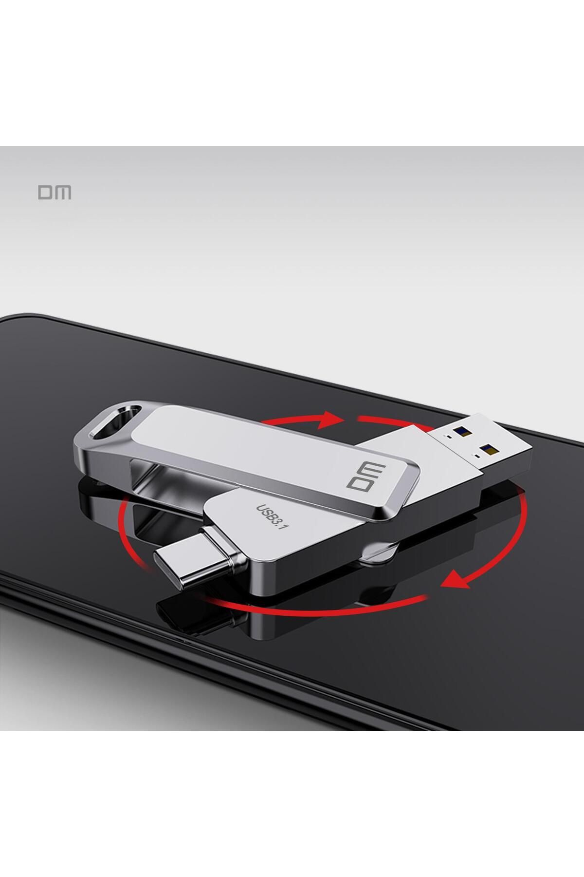 DM-Pd168 Metal USB 3.1 Type C - 128GB Flash Memory 5