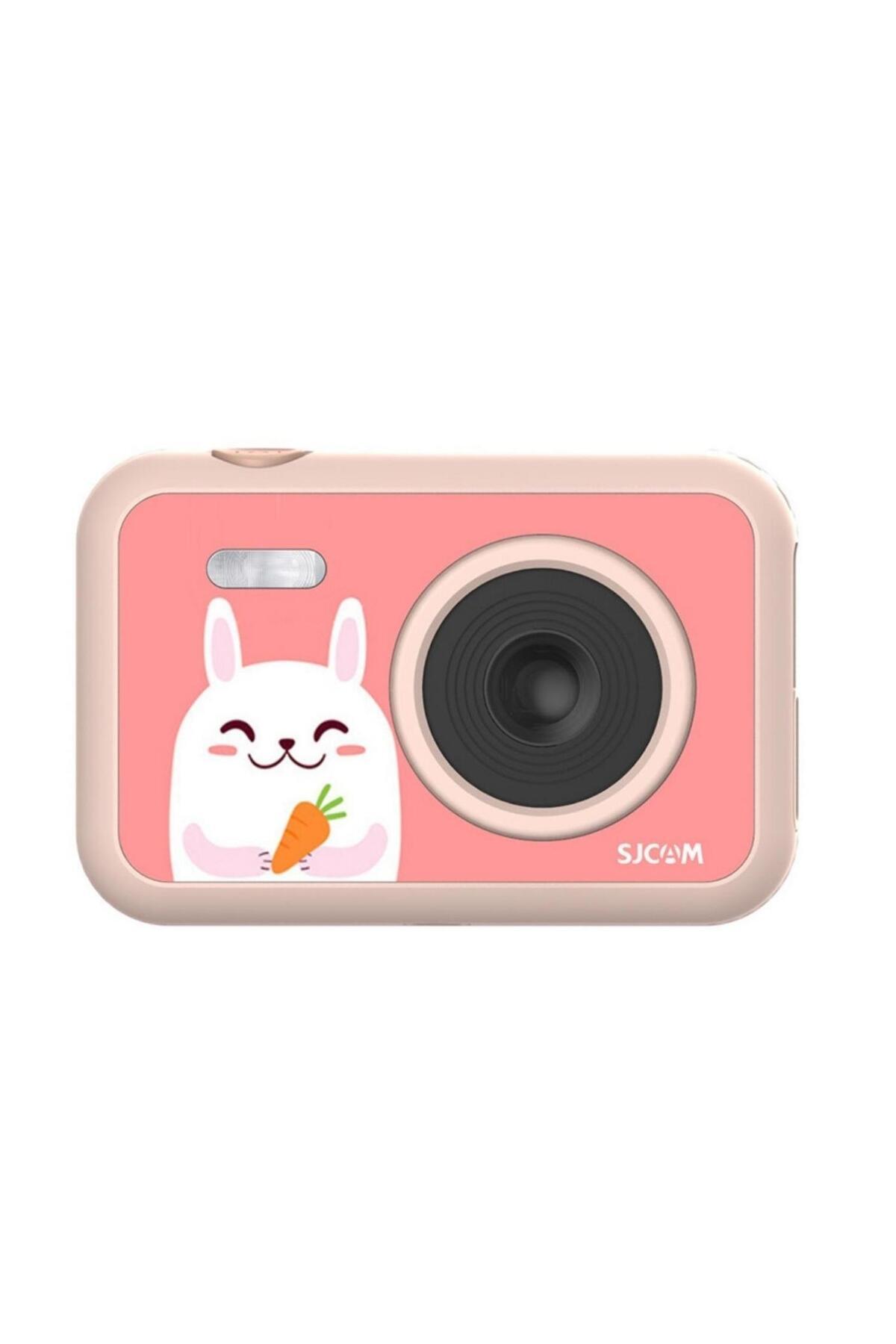 Funcam Kids Camera And Camcorder Rabbit Pattern Pink