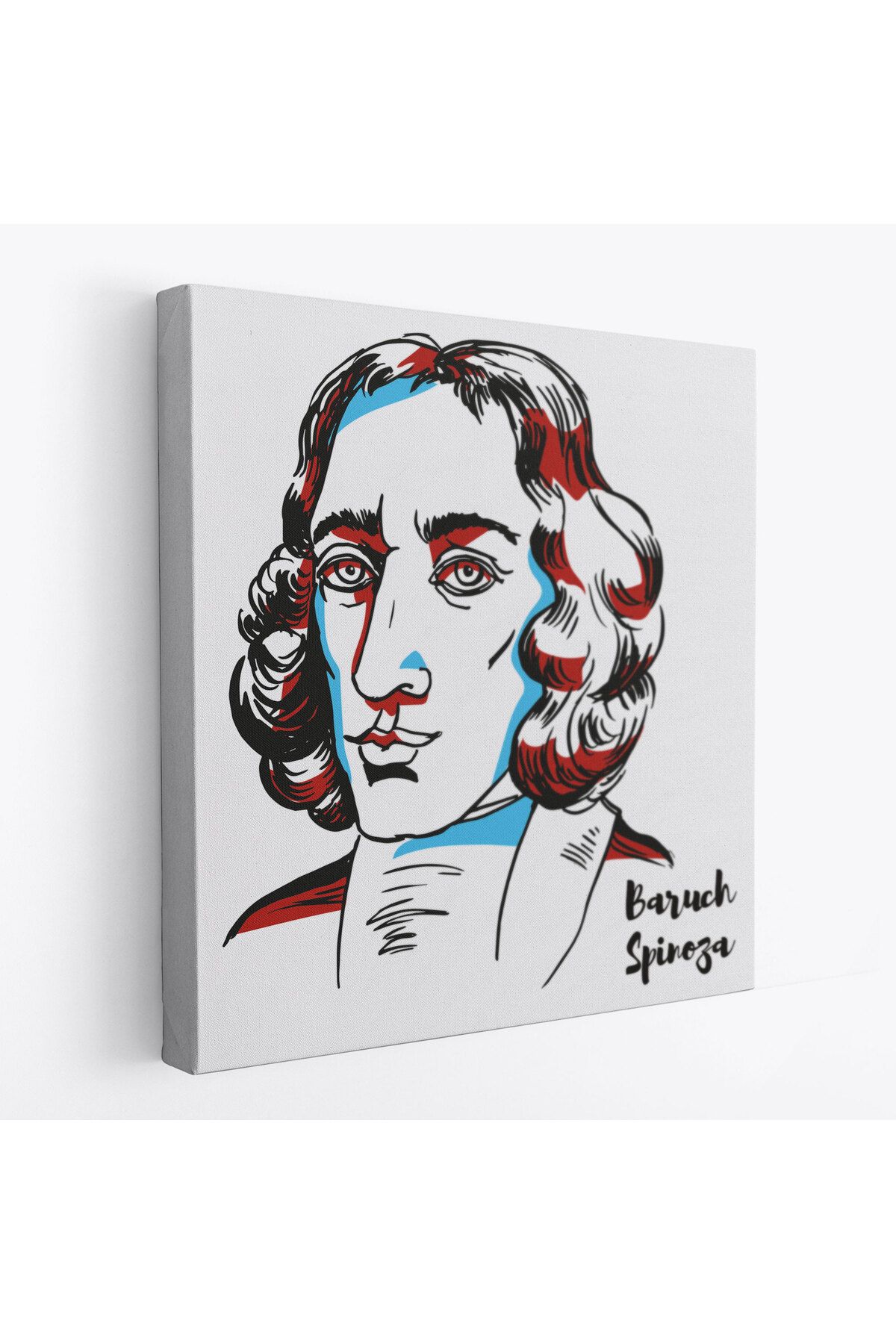 bluvex Baruch Spinoza Dekoratif Kanvas Tablo-5818