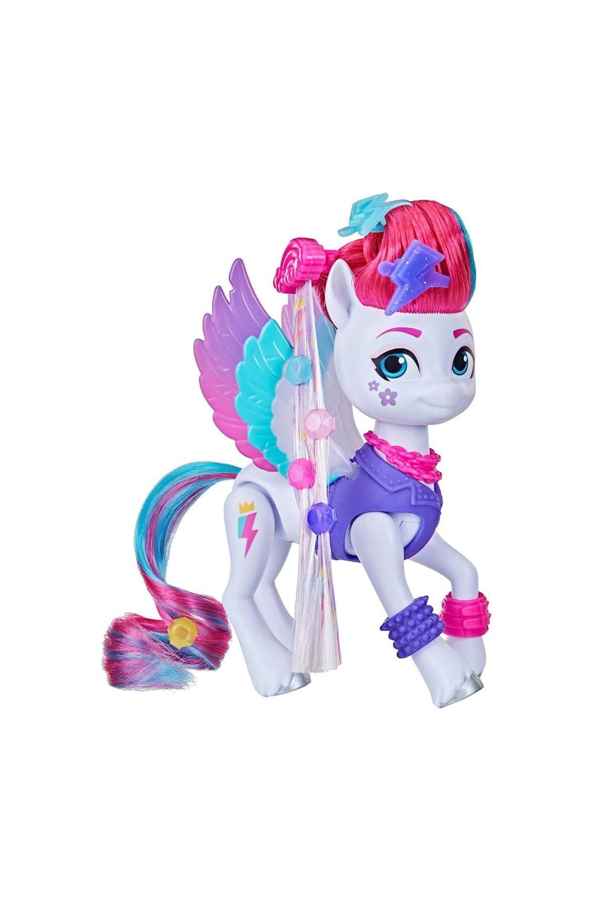 MY LITTLE PONY-Brıdlewoodstock Day Style Figure Zipp Storm F6349-f6452 3