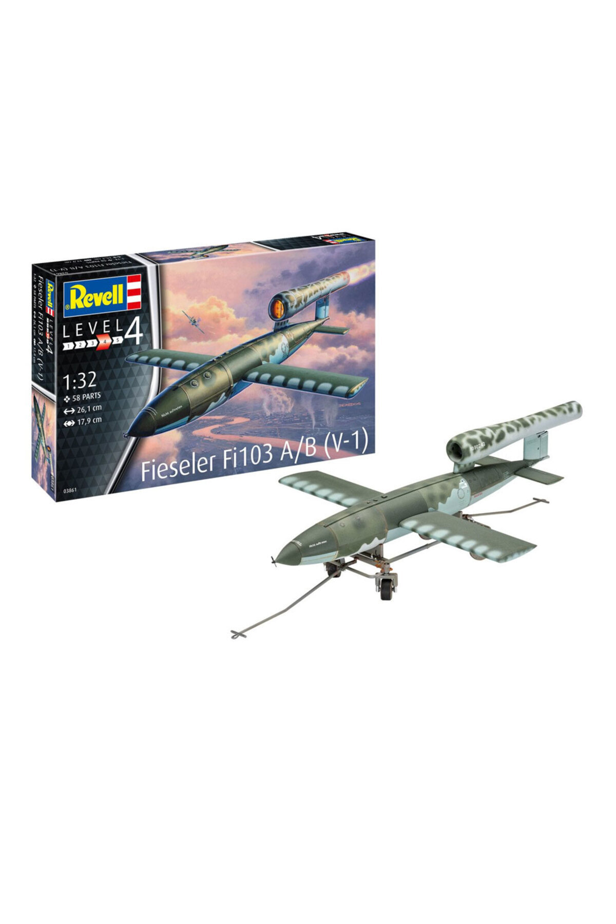 REVELL-Fieseler Fi103 A/B V-1 Model Kit - 03861 1