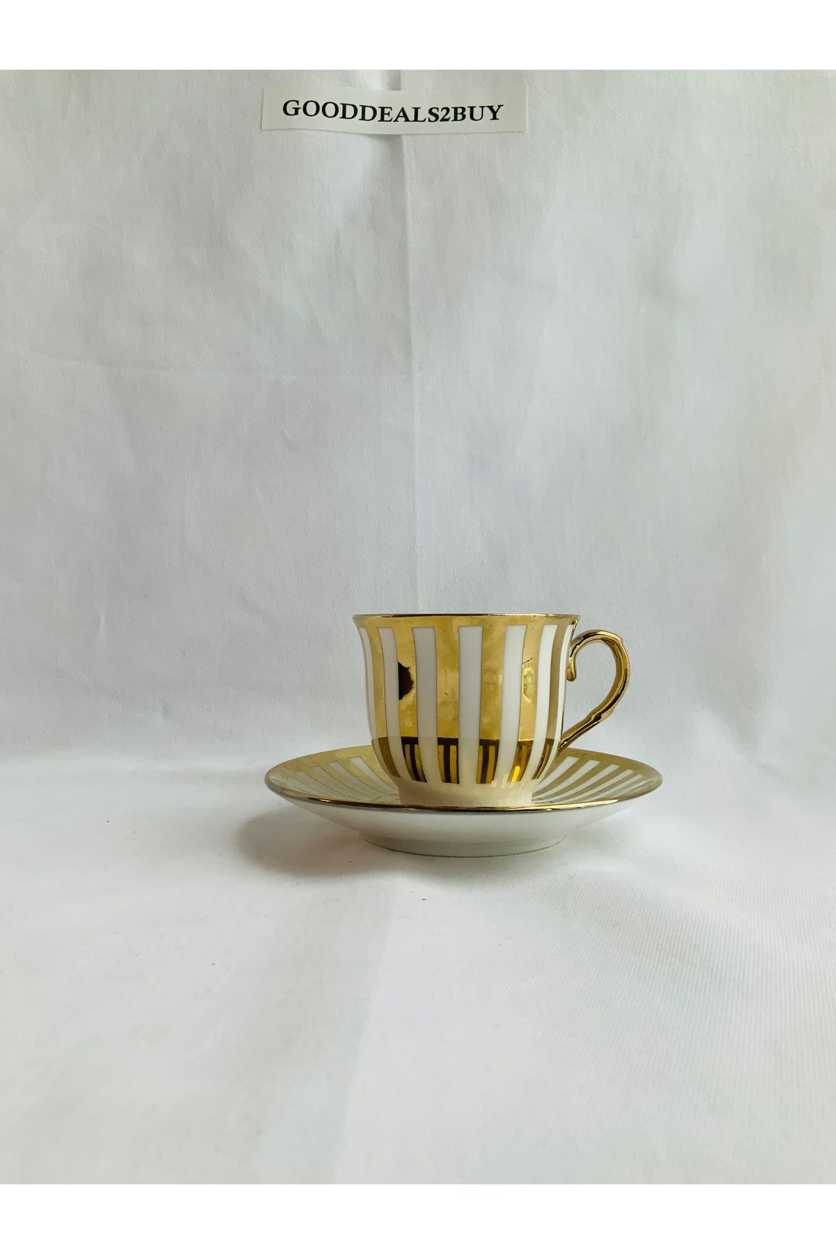 Madame Coco-Blanche 4-Piece Coffee Cup Set - Colorful - 90 ml 4