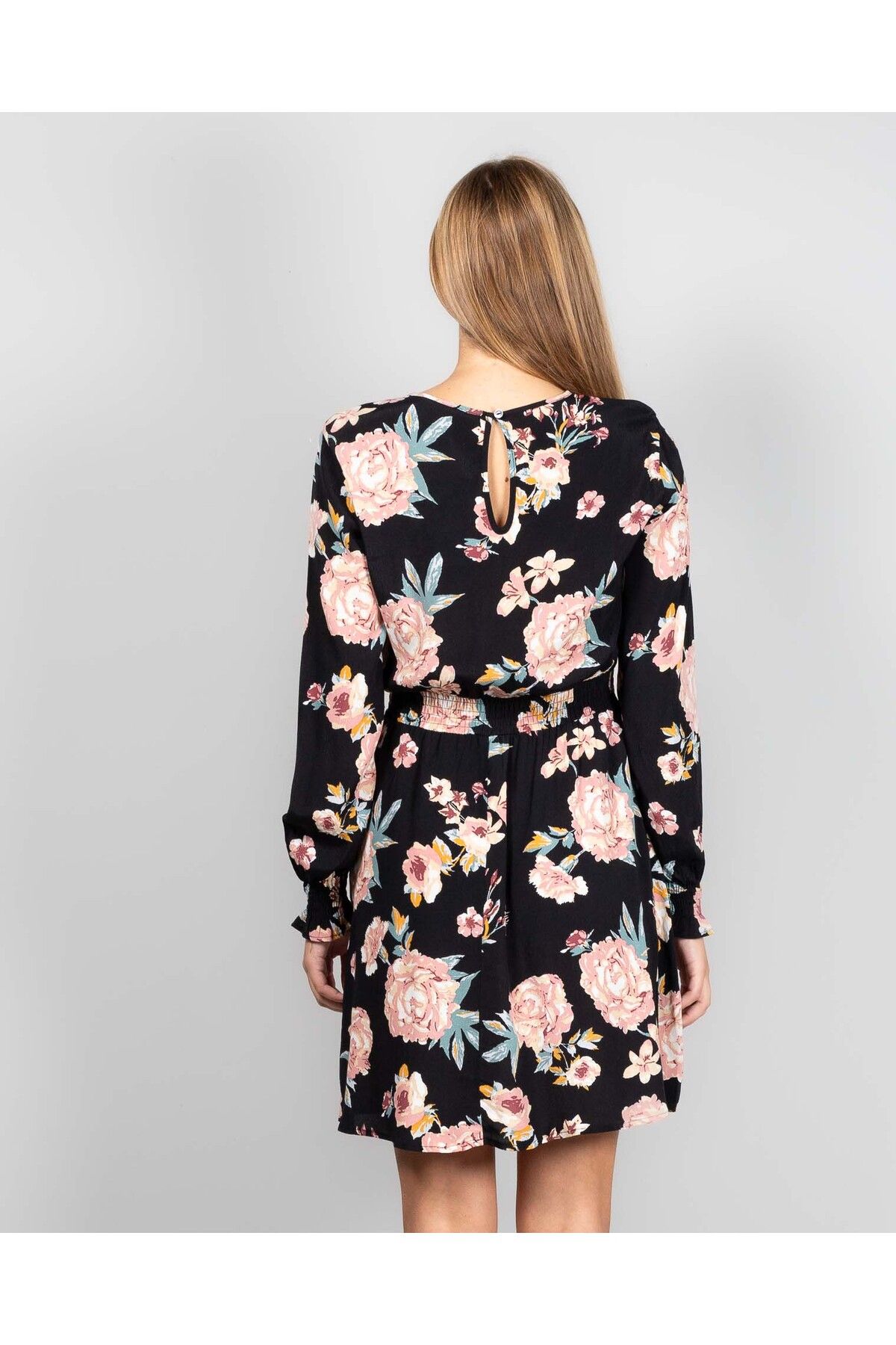 Miniprix-ONLY slim dress with long sleeves and floral print 24POS47551 3