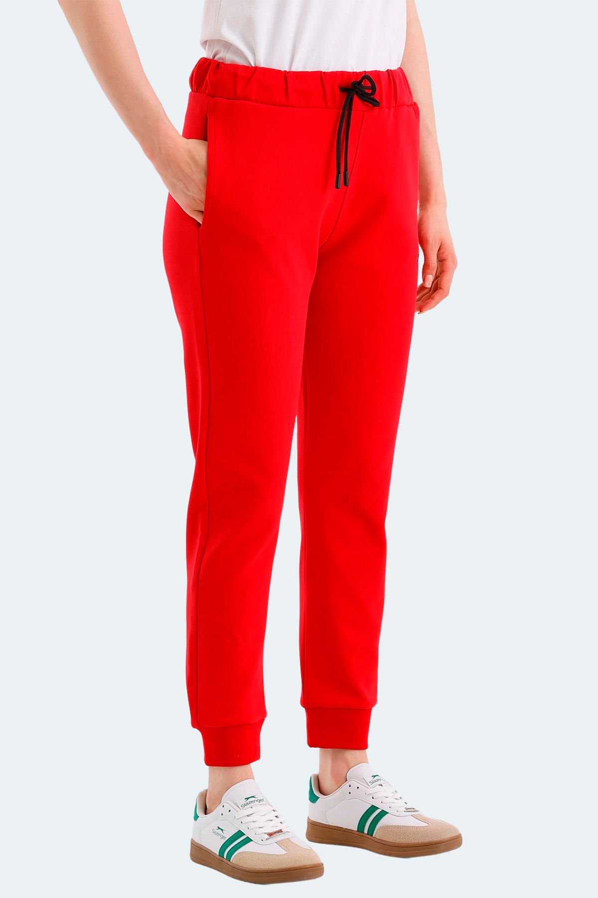 Slazenger-Red Veteran Women's Sweatpants 4