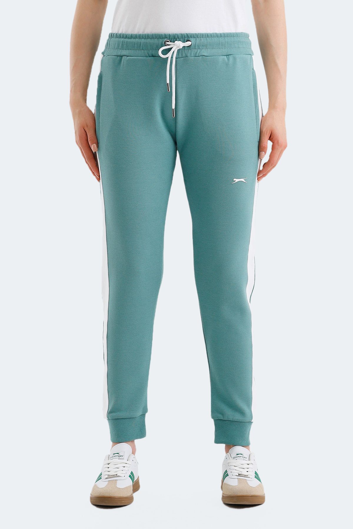 Slazenger-Green Veva Women's Sweatpants 3