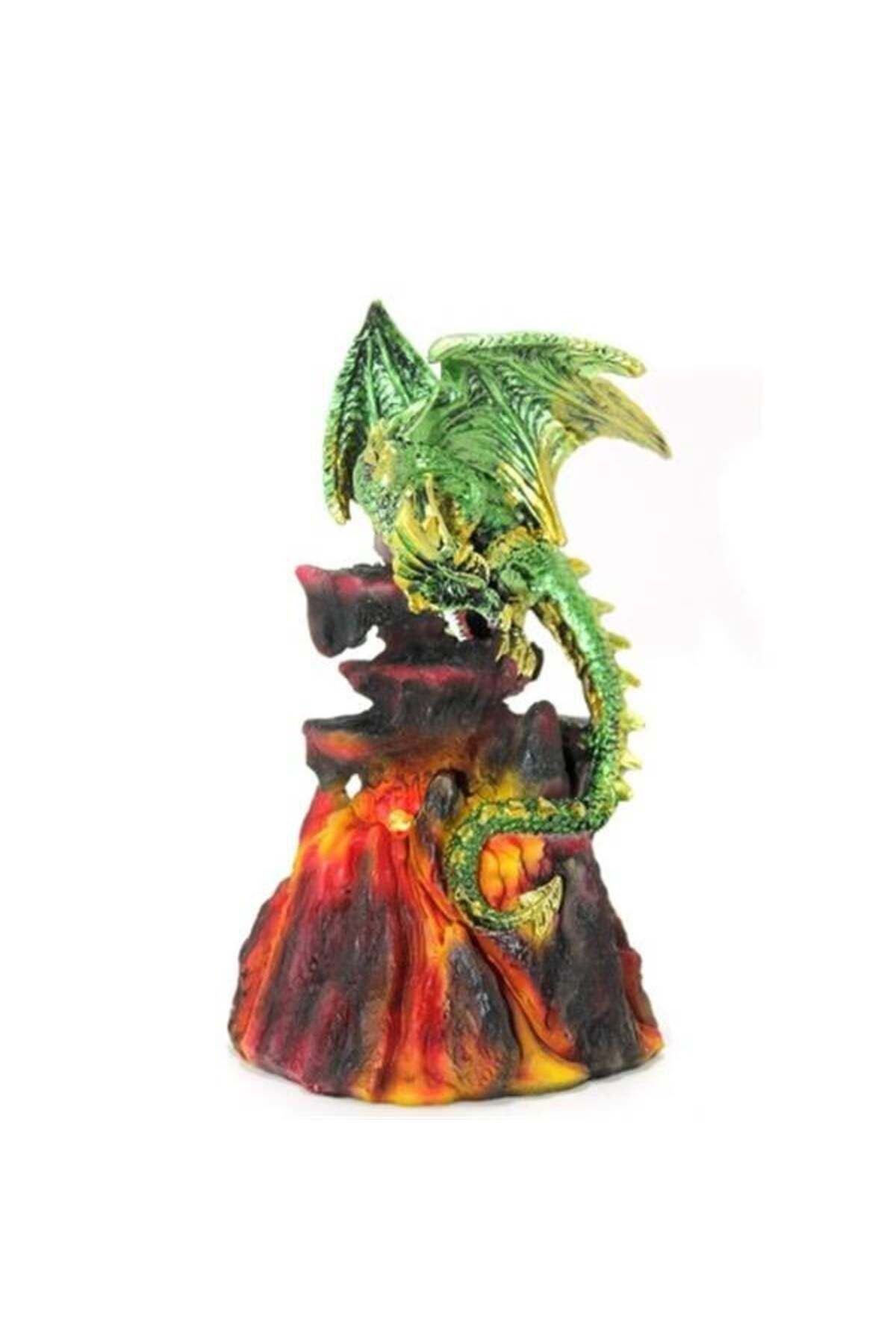 Mu Art Ahşap Polyester Dragon Ledli
