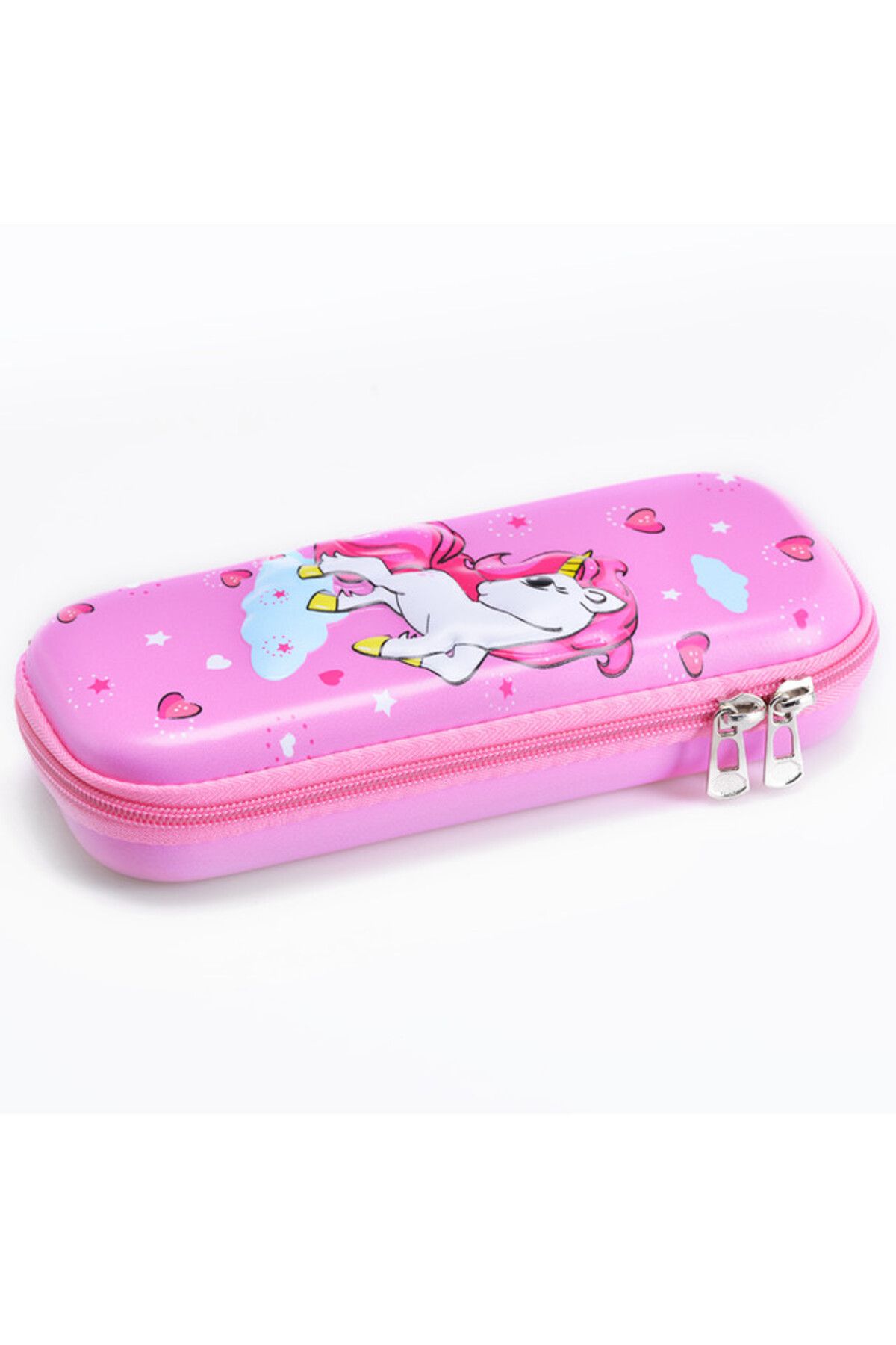 Eazy Kids-3D Pencil Case - Unicorn Pink 3