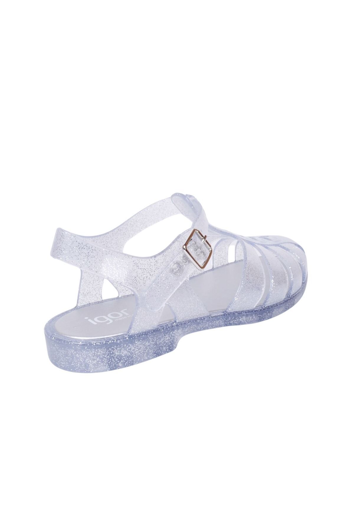 IGOR-S10262-135 Biarritz Glitter Silver Glitter Women's Sandals 4