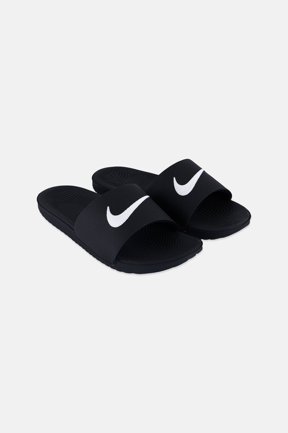 Nike-Kids Boy Nike Kawa Slip On Slides, Black 1