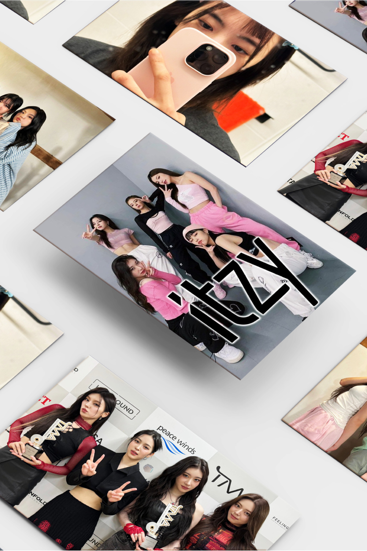 KSTAR Itzy 55 Adet Premium Fotokart Seti