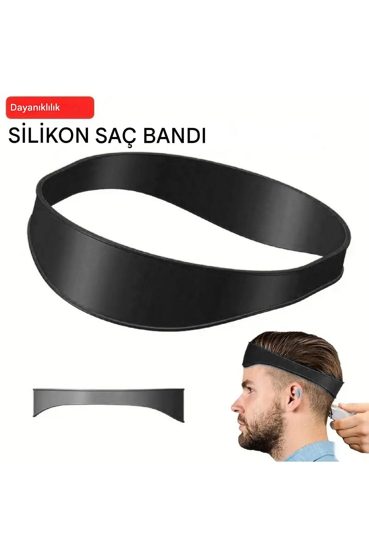 Erkekler İçin DIY Saç Kesim Rehberi - Silikon Ense Şekillendirme ve Tıraş Şablonu - 6