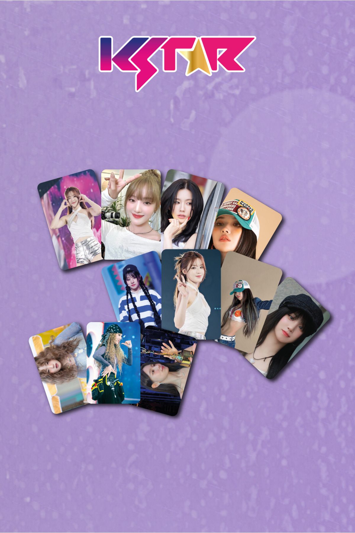 KSTAR-Gidle 55 Pieces Premium Photocards Set 6