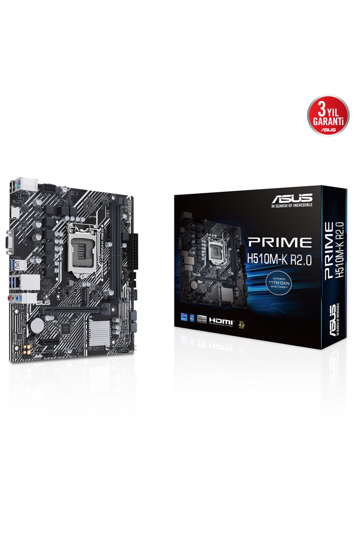 ASUS-Prime H510M-K DDR4 3200MHz OC) M.2 Matx 1200P - المنسوجة المضادة للمديرية 1