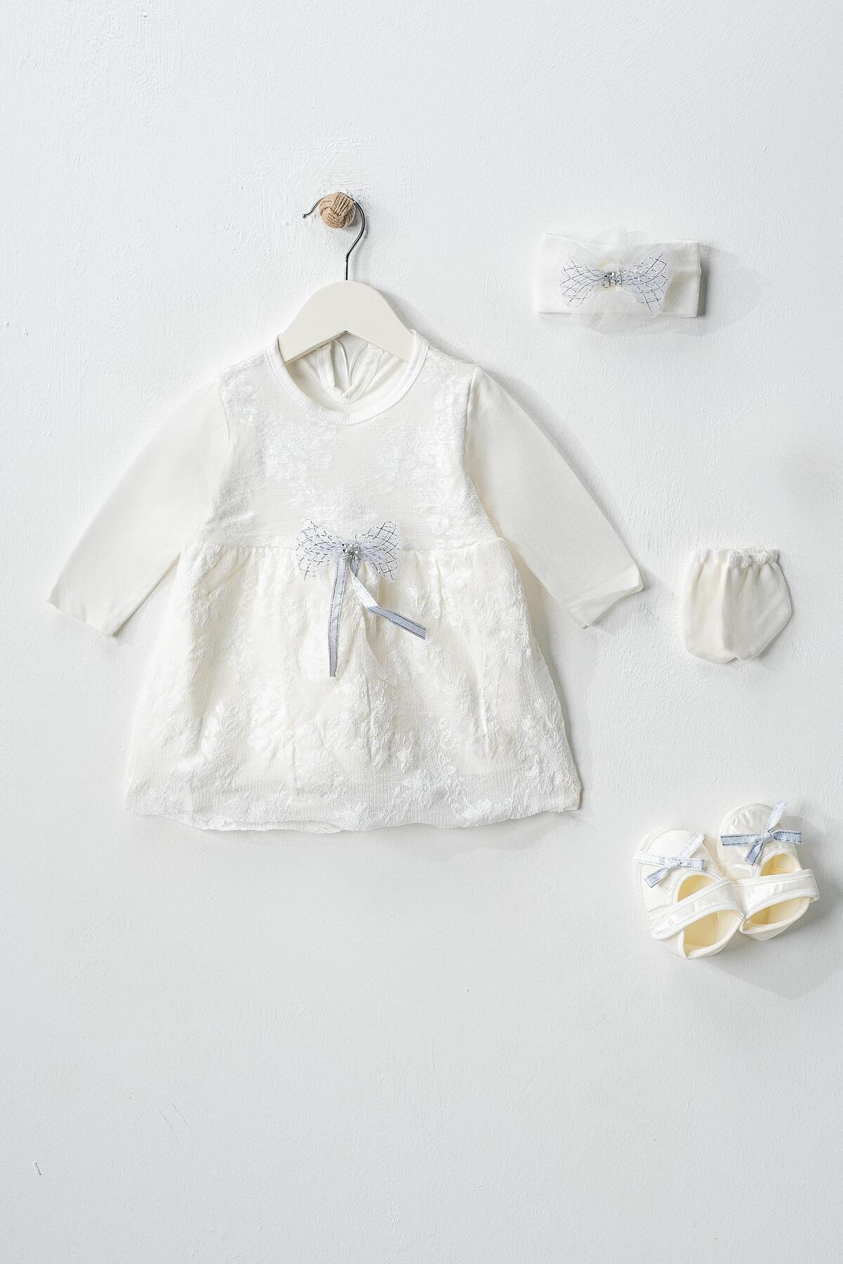 By Cwhr Kız Bebek Mevlüt Takımı Kız Bebek Mevlüt Elbisesi Kız Bebek Doğumgünü Elbisesi Bebek Mevlüt Elbise fotoğrafı 3 (önizleme)